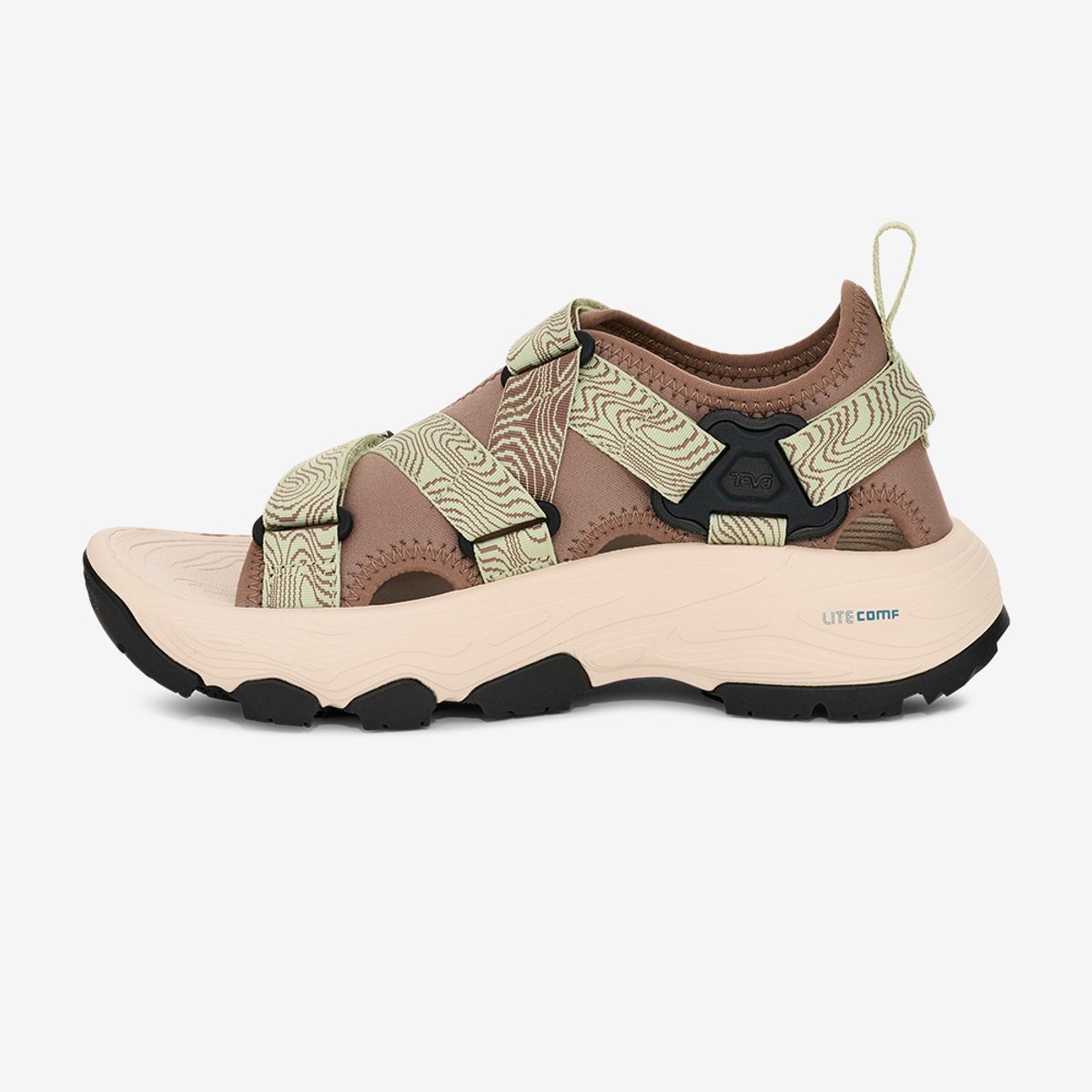 테바(TEVA) 비브람솔 여성 그랜드뷰 맥스 샌들 (CDL) STVF2516230-CDL