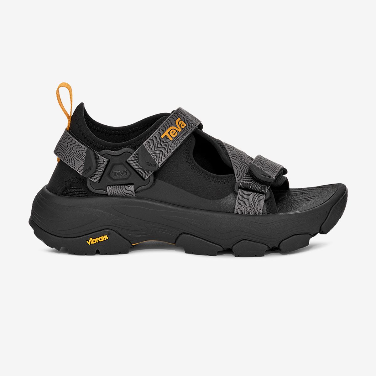 테바(TEVA) 비브람솔 여성 그랜드뷰 맥스 샌들 (BLK) STVF2516230-BLK