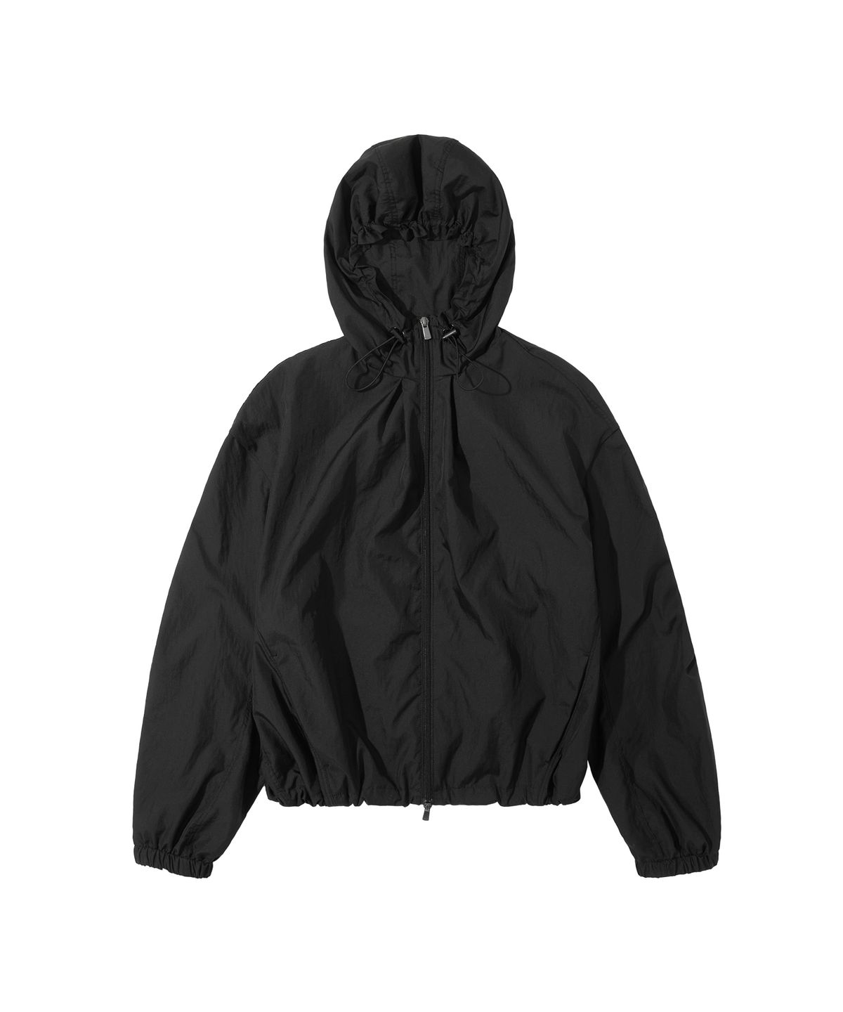 반원 아틀리에(VANONE ATELIER) O3747 시어 윈드브레이커_Black