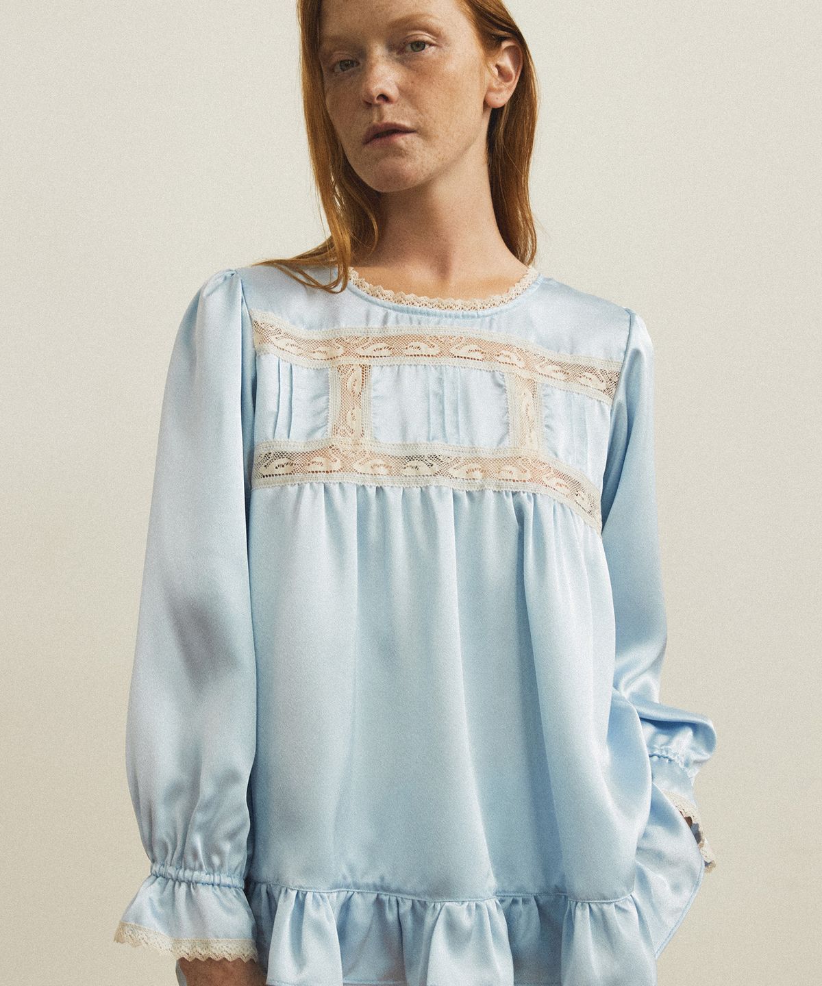 조스라운지(JO'S LOUNGE) (couple) Classic Sky Pajama Set + Two-piece 006
