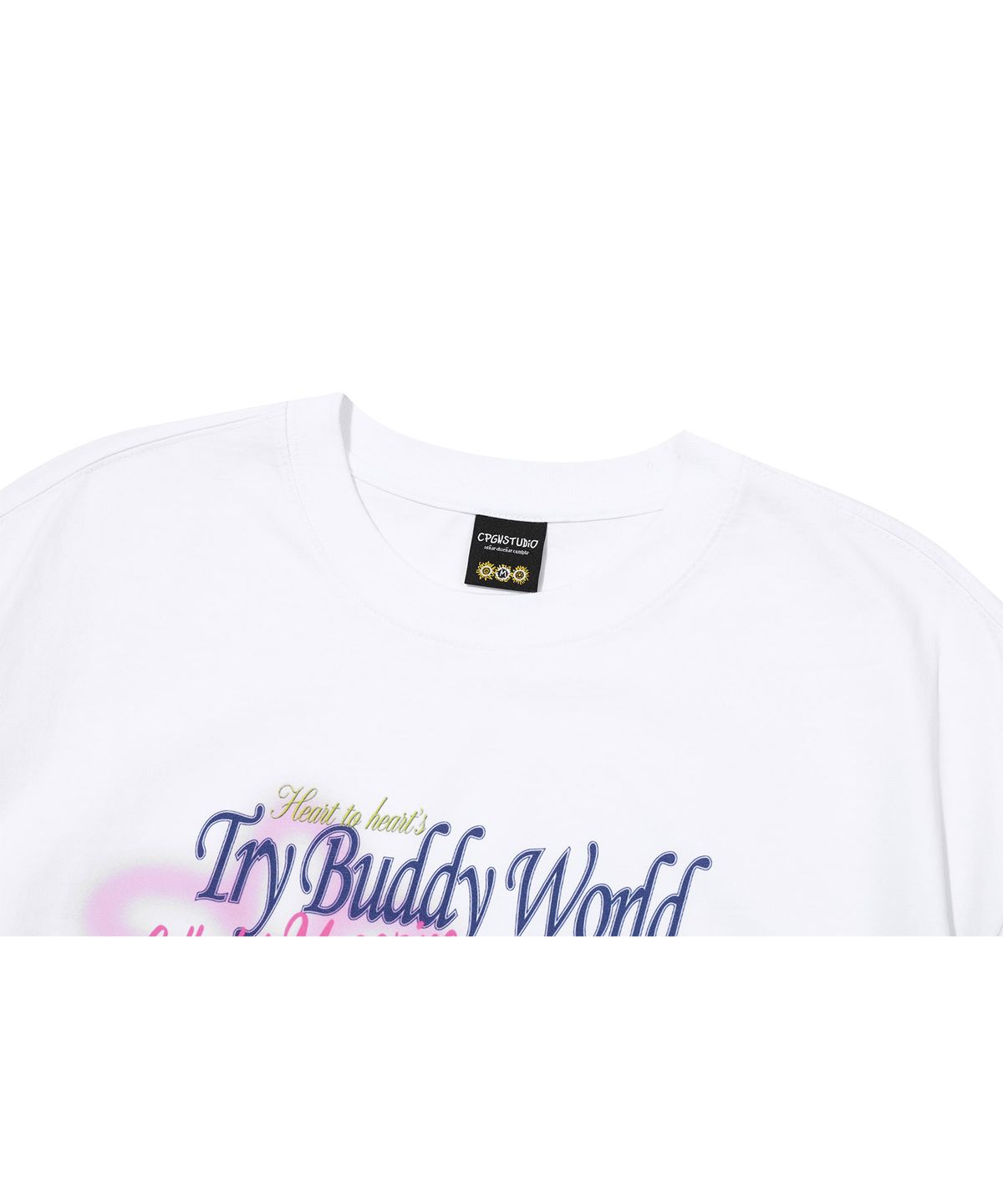 꼼파뇨(CPGN STUDIO) DTP TEDDY BUDDY 반팔티 화이트