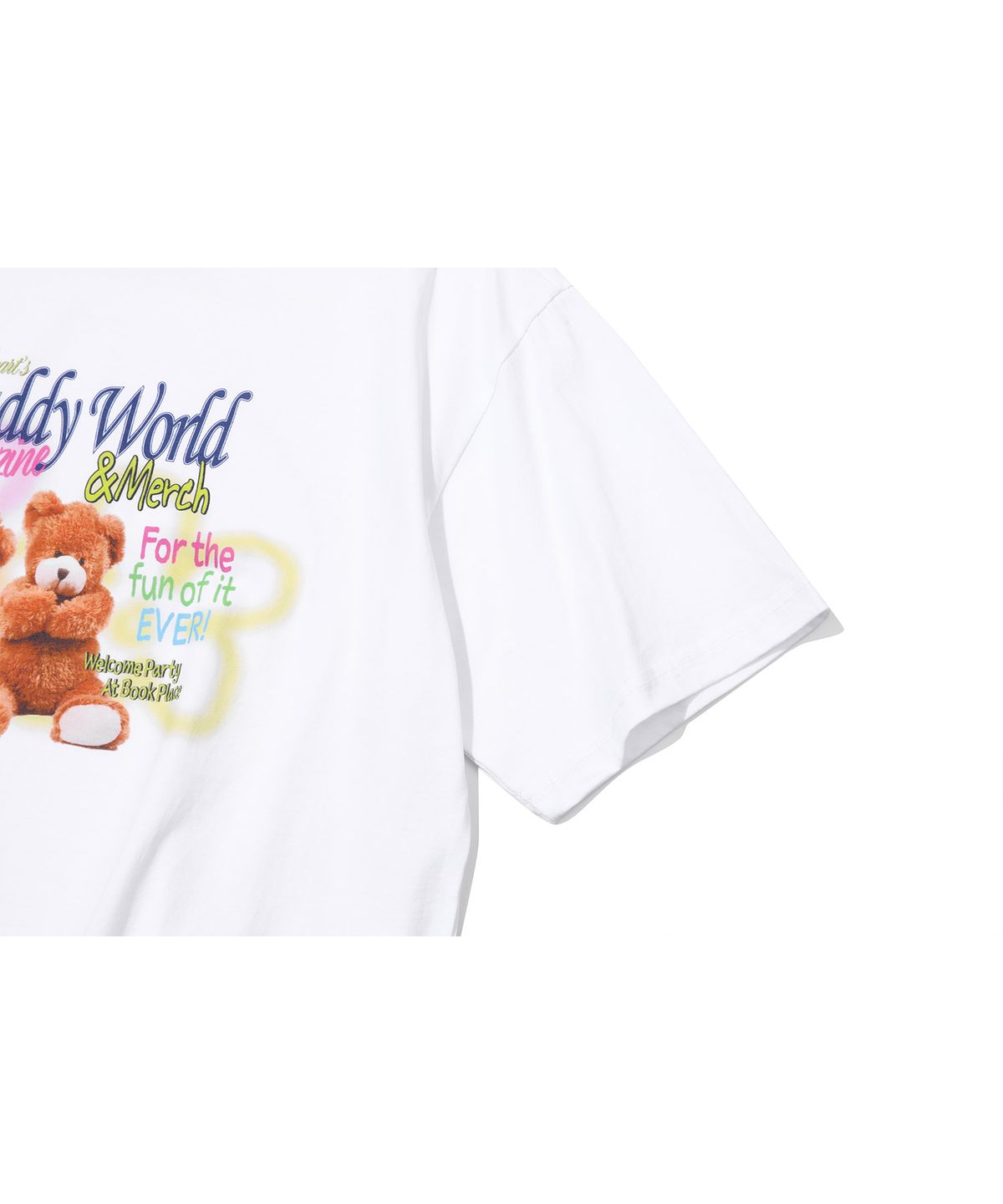 꼼파뇨(CPGN STUDIO) DTP TEDDY BUDDY 반팔티 화이트