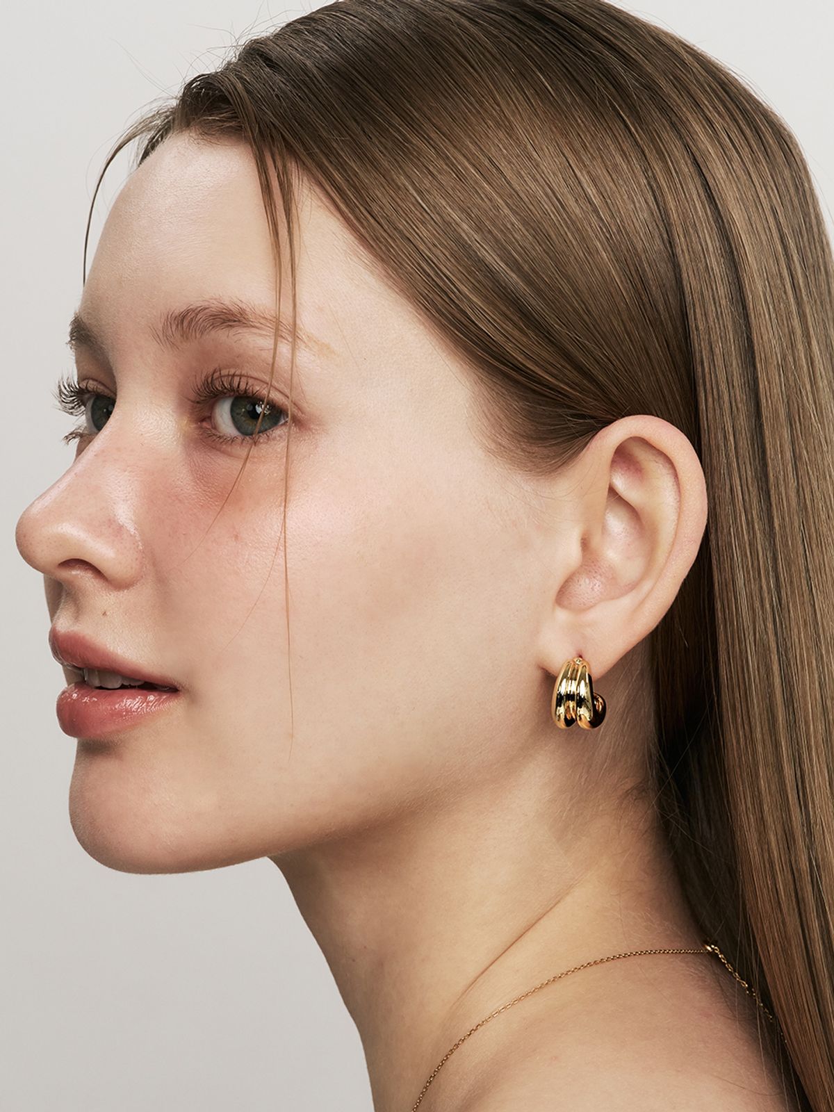헤이(HEI) hook double earring