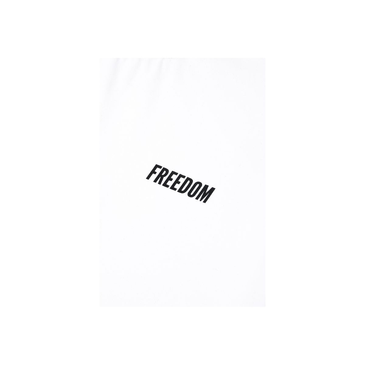 프리덤(FREEDOM) 에센셜 커브드 크롭 티셔츠_2color