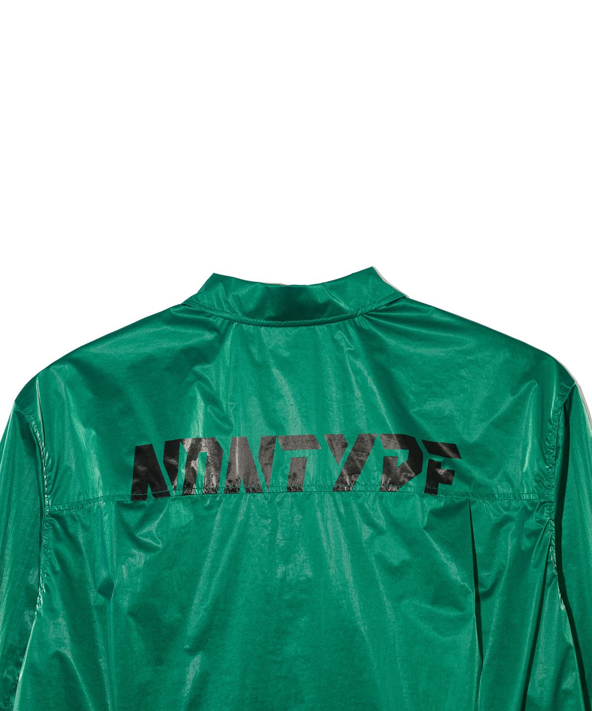 논타입(NONTYPE) PLACKET LAYERED SHINE SHIRTS (GREEN)