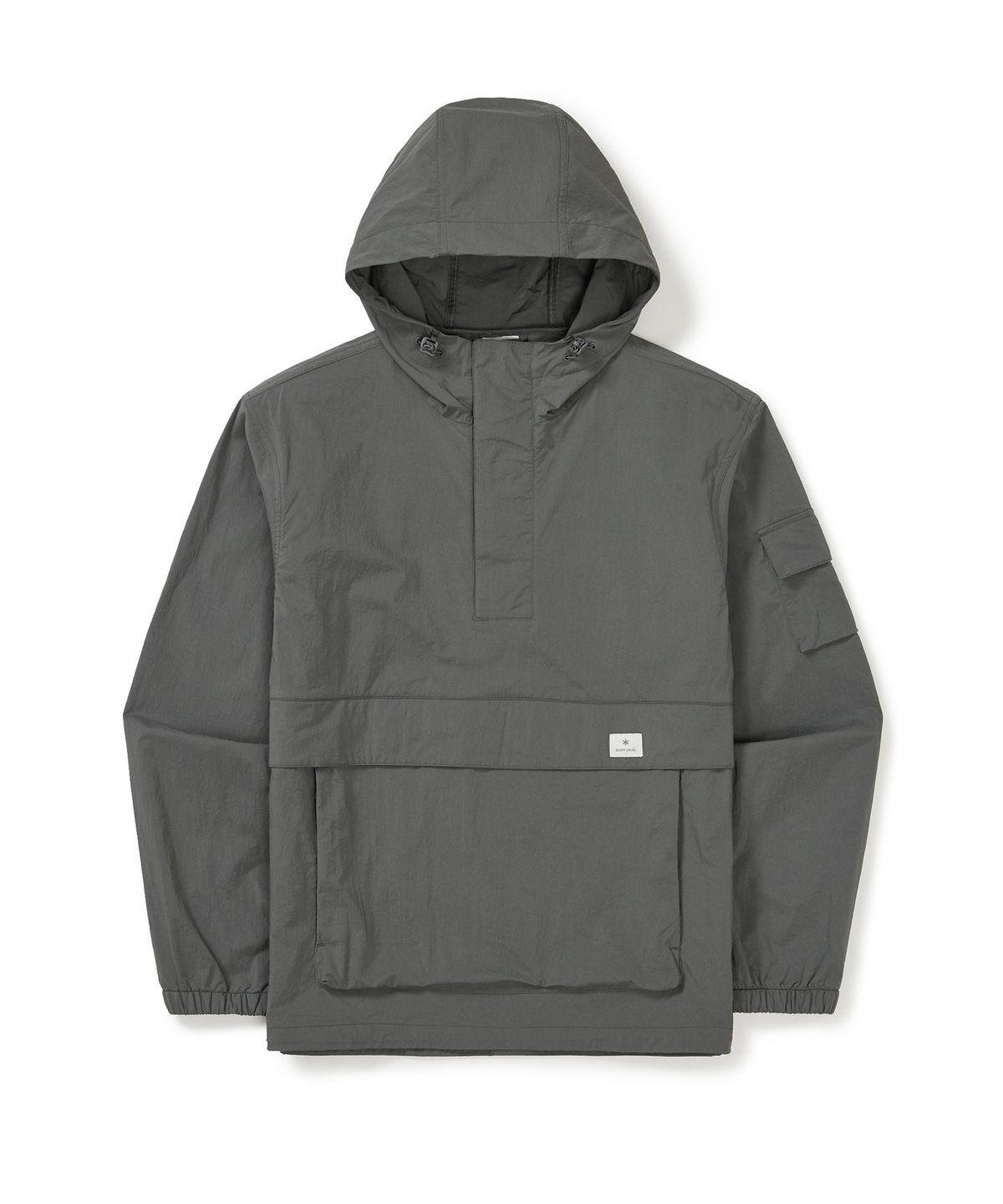 스노우피크 어패럴(SNOWPEAK APPAREL) 루트 후드 아노락 (S25MMRAN60) Dark Gray