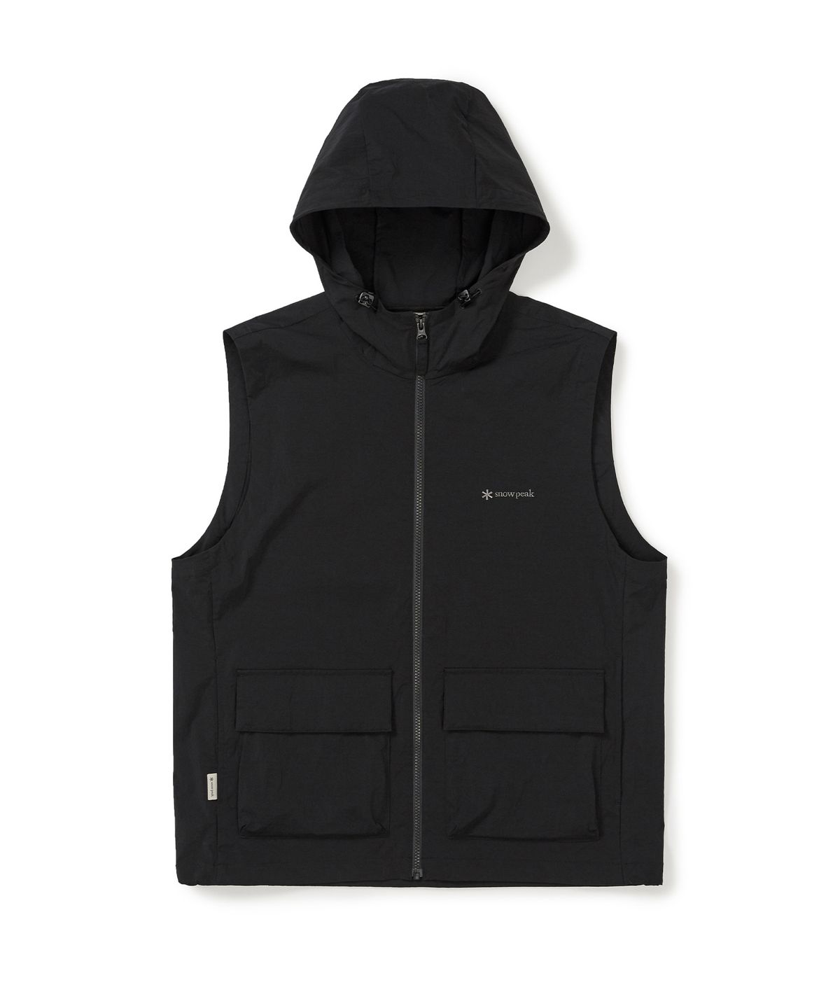 스노우피크 어패럴(SNOWPEAK APPAREL) 루트 후드 베스트 (S25MMRVE64) Black