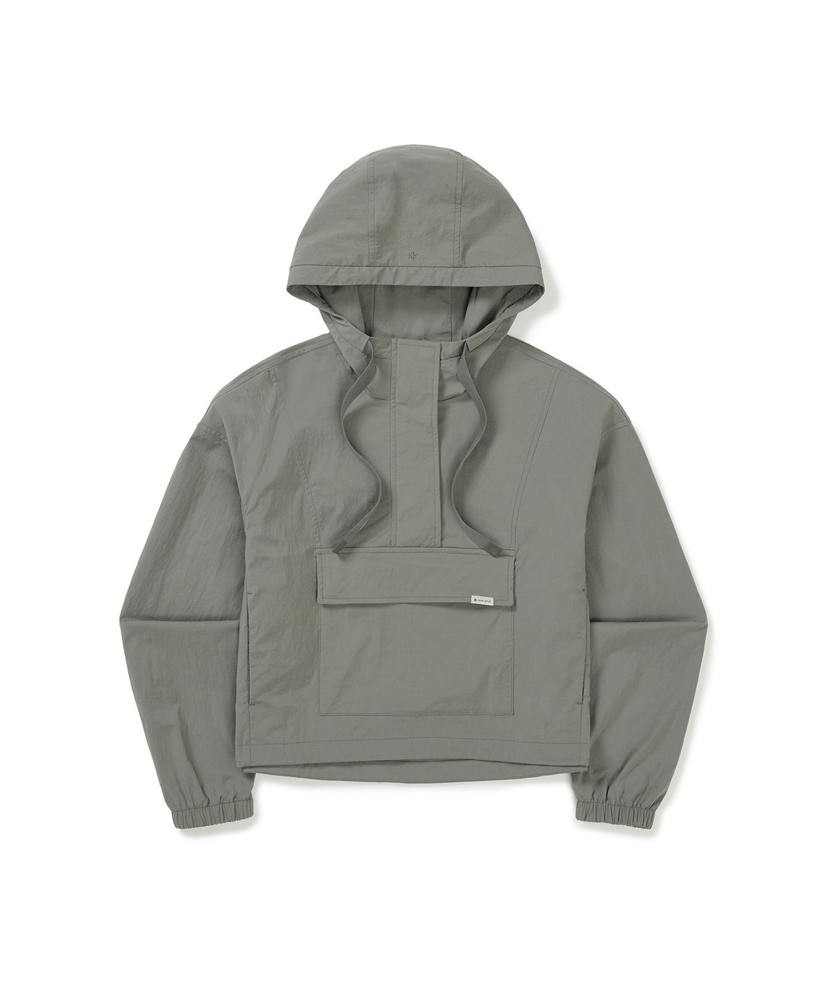 스노우피크 어패럴(SNOWPEAK APPAREL) 루트 여성 크롭 아노락 (S25MWRAN67) Light Khaki