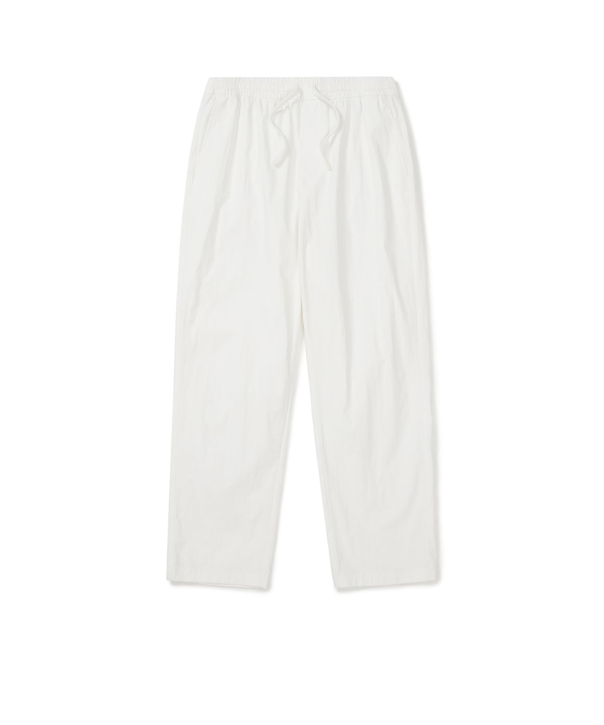 스노우피크 어패럴(SNOWPEAK APPAREL) 면터치 우븐 스트레이트 팬츠 (S25SMFPT70) White