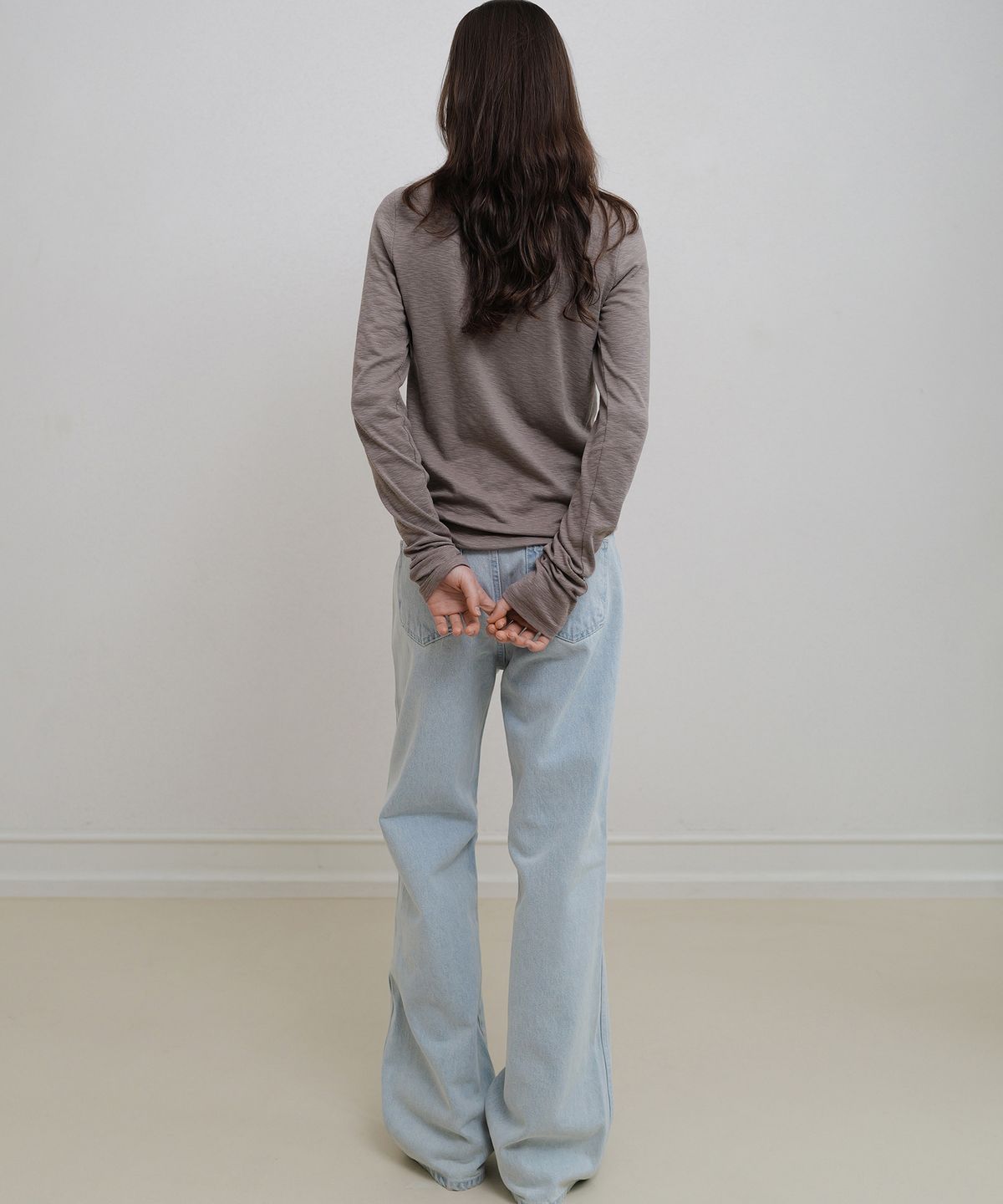 앤니즈(ANDNEEDS) Rony denim (light blue)