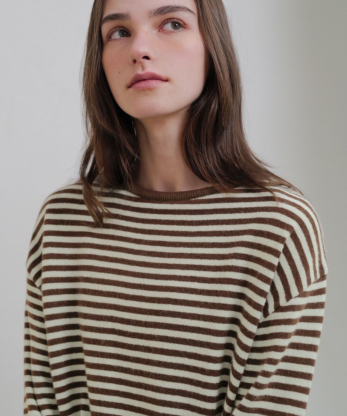 앤니즈(ANDNEEDS) Meg stripe knit (mint)
