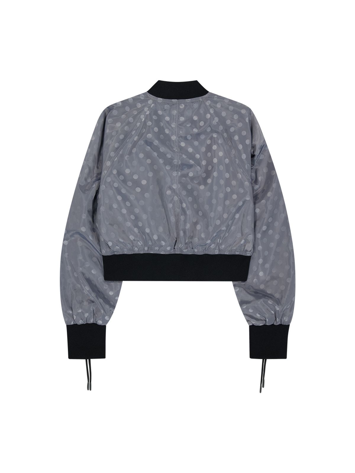 뚜오미오(TUOMIO) RIBBON DOT BOMBER [BABY BLUE]