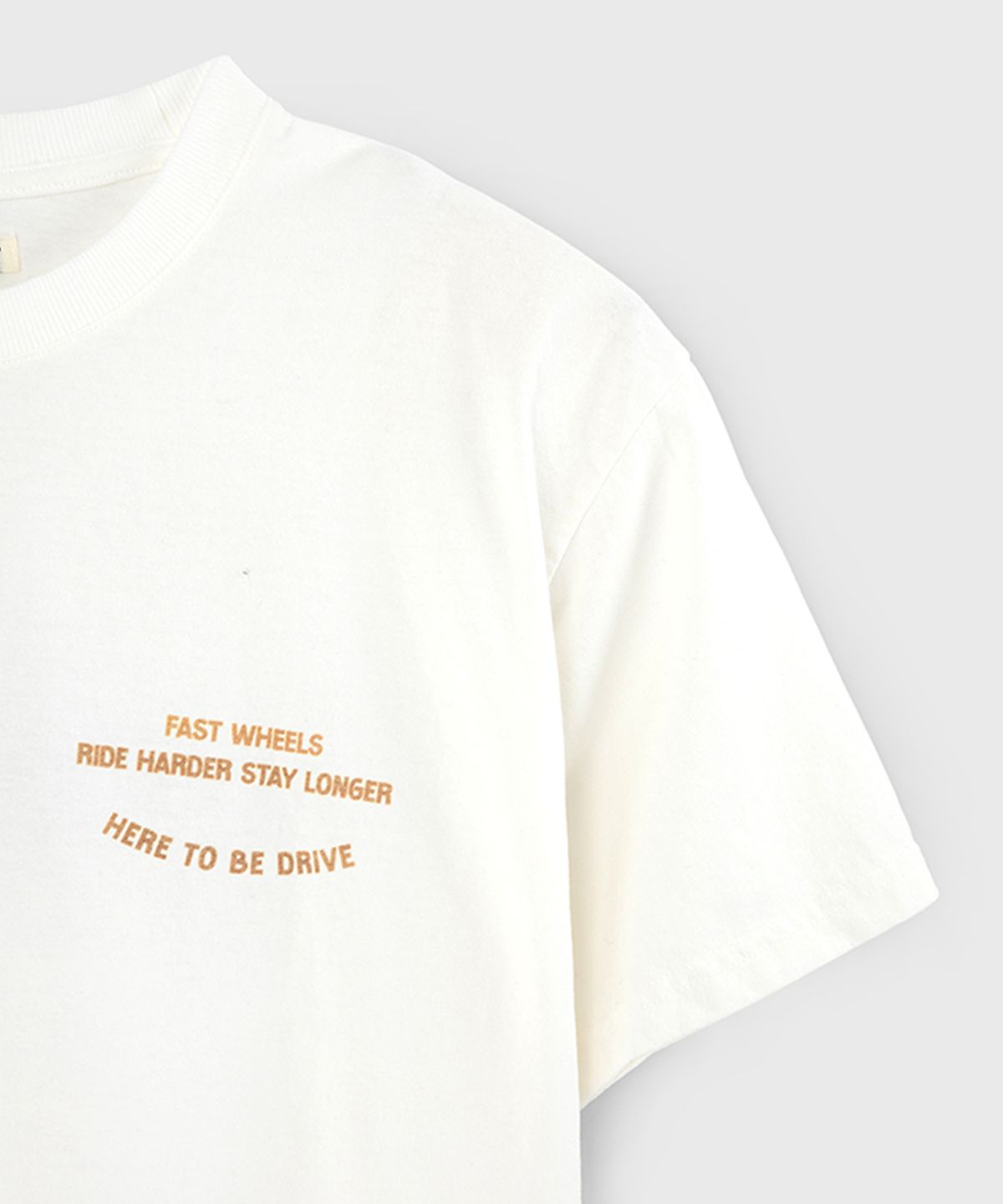 벌스데이수트(BIRTHDAYSUIT) EL CAMINO T-SHIRT (WHITE)
