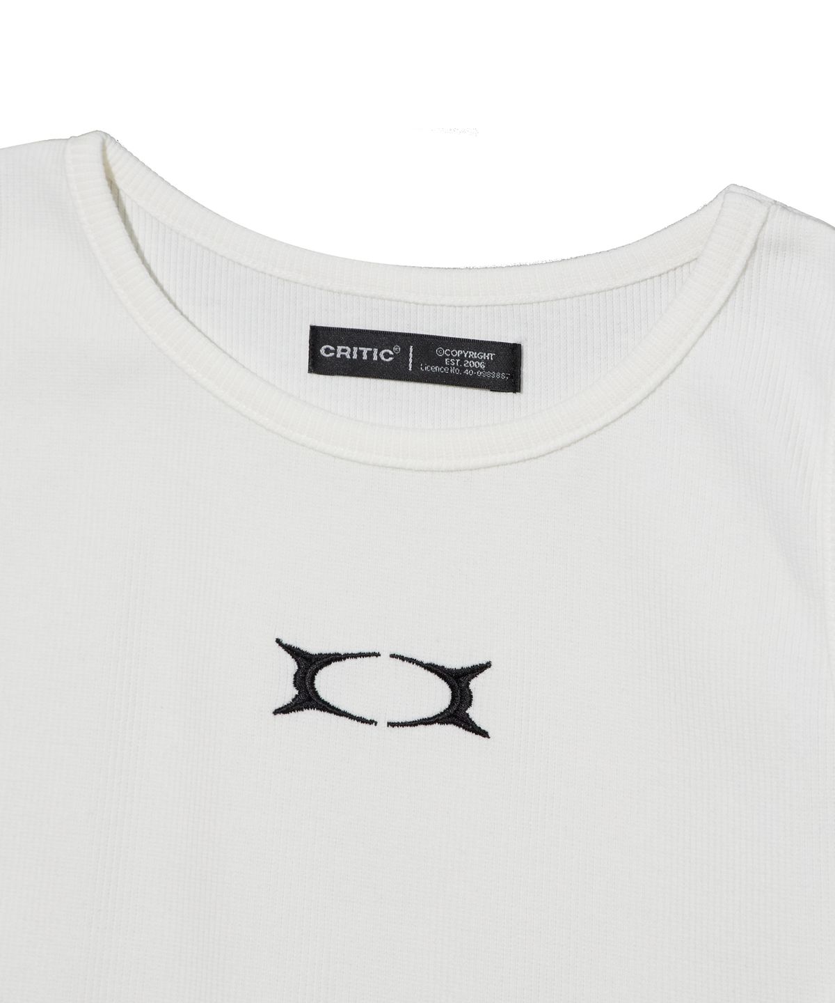 크리틱(CRITIC) WORMHOLE SLEEVELESS TOP (FOR WOMEN) WHITE