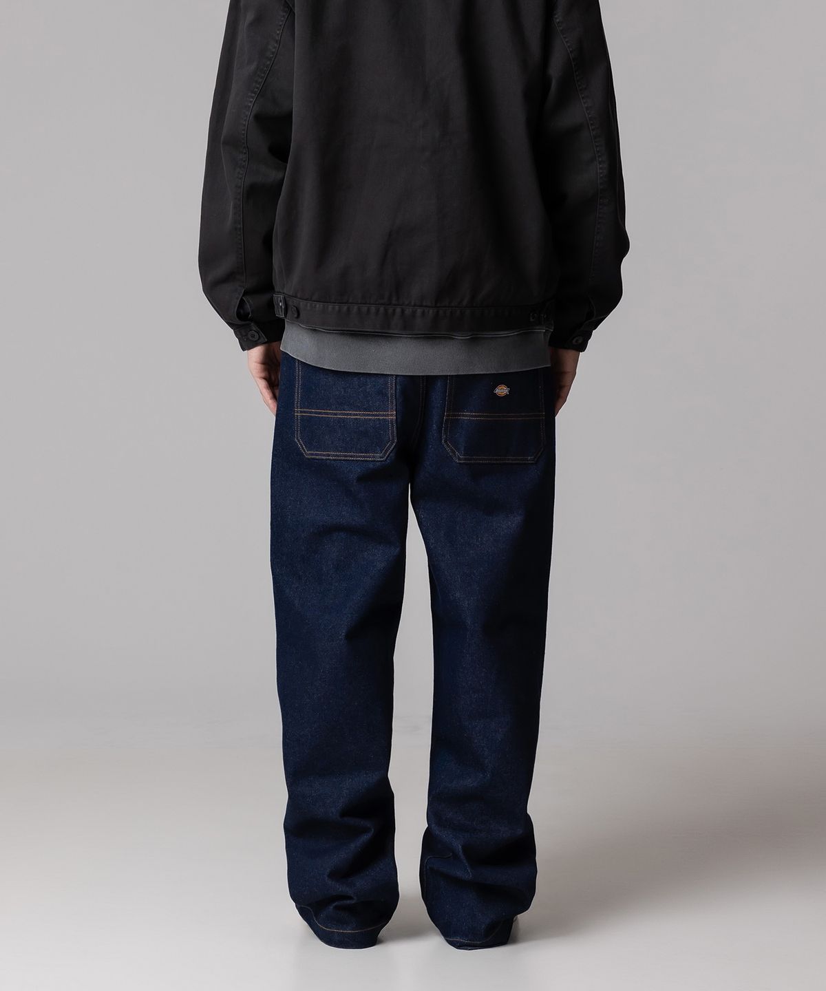 디키즈(DICKIES) 리지드 와이드 데님 Indigo Blue