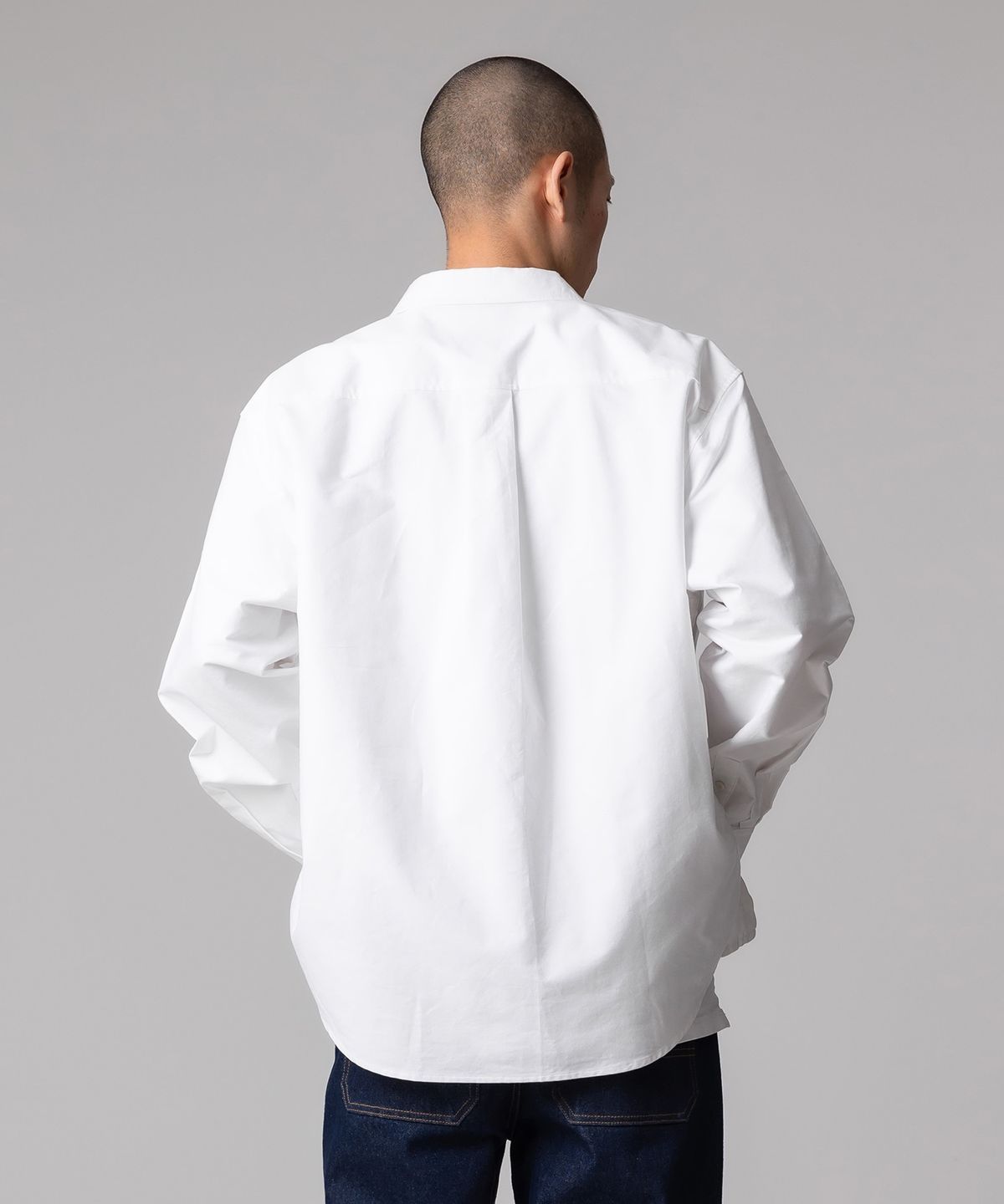 디키즈(DICKIES) 베이직 옥스포드 셔츠 White