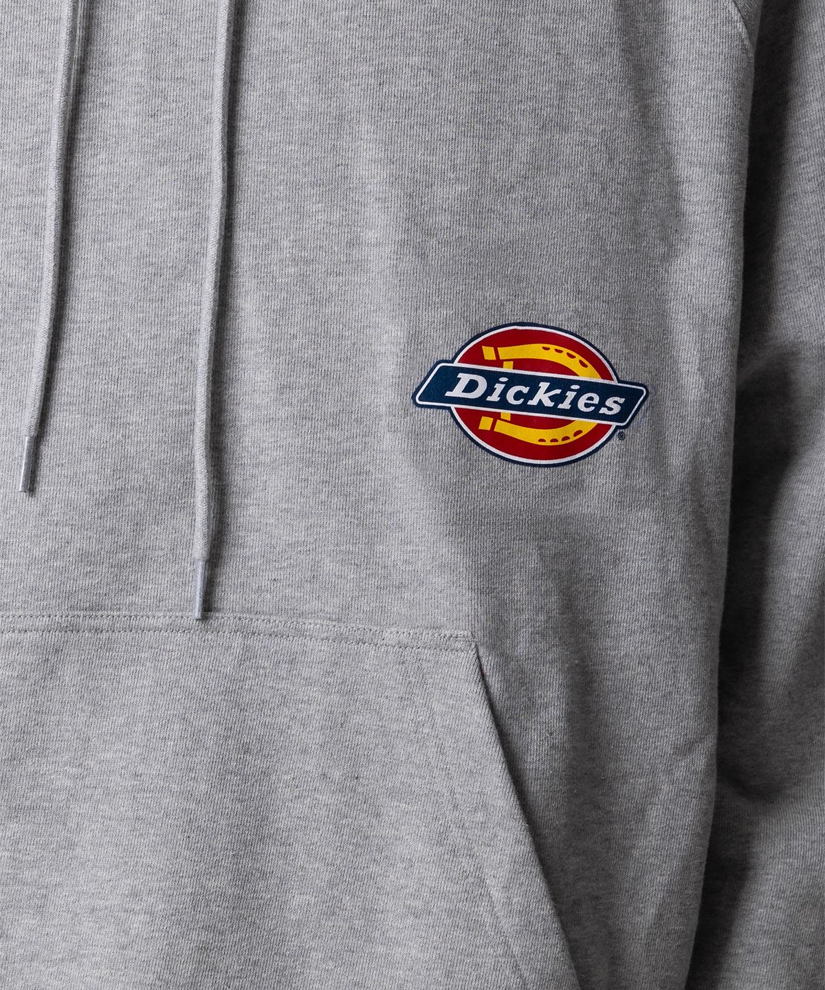 디키즈(DICKIES) 사이드 트리 로고 후드 Gray