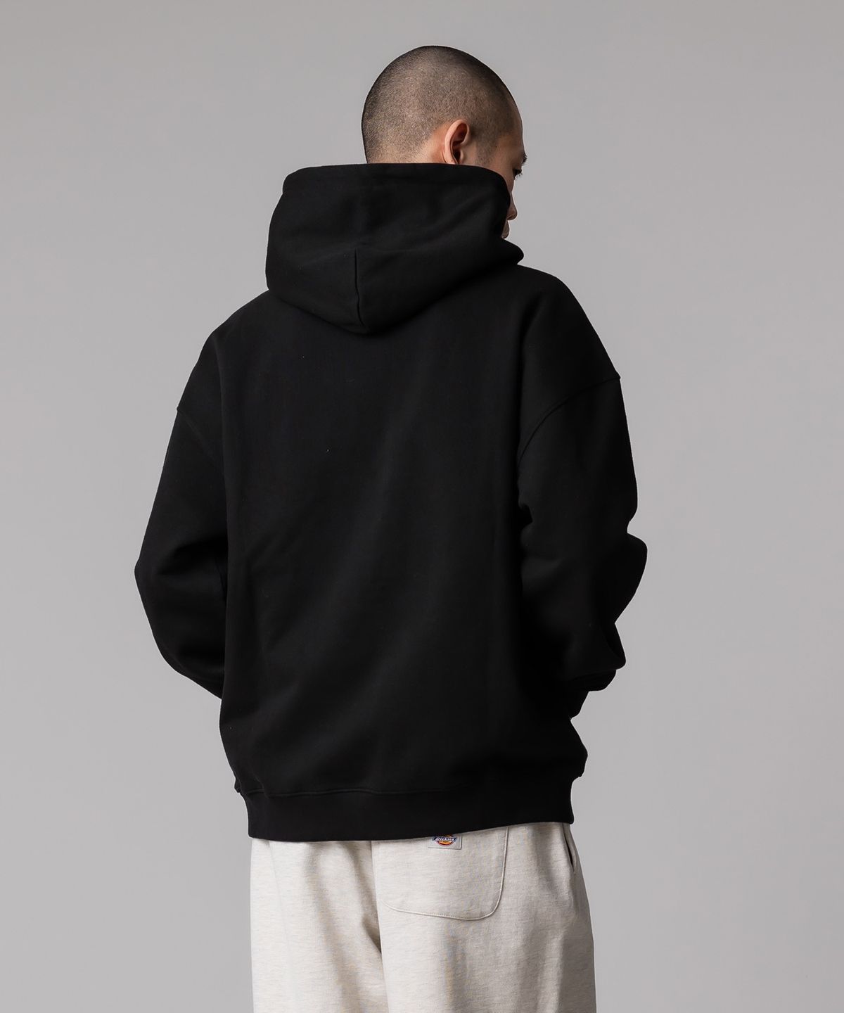 디키즈(DICKIES) 트리 로고 후디 Black