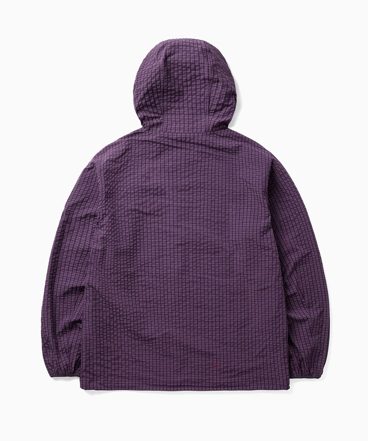 디키즈(DICKIES) 그리드 체크 라이트 윈드브레이커 Purple