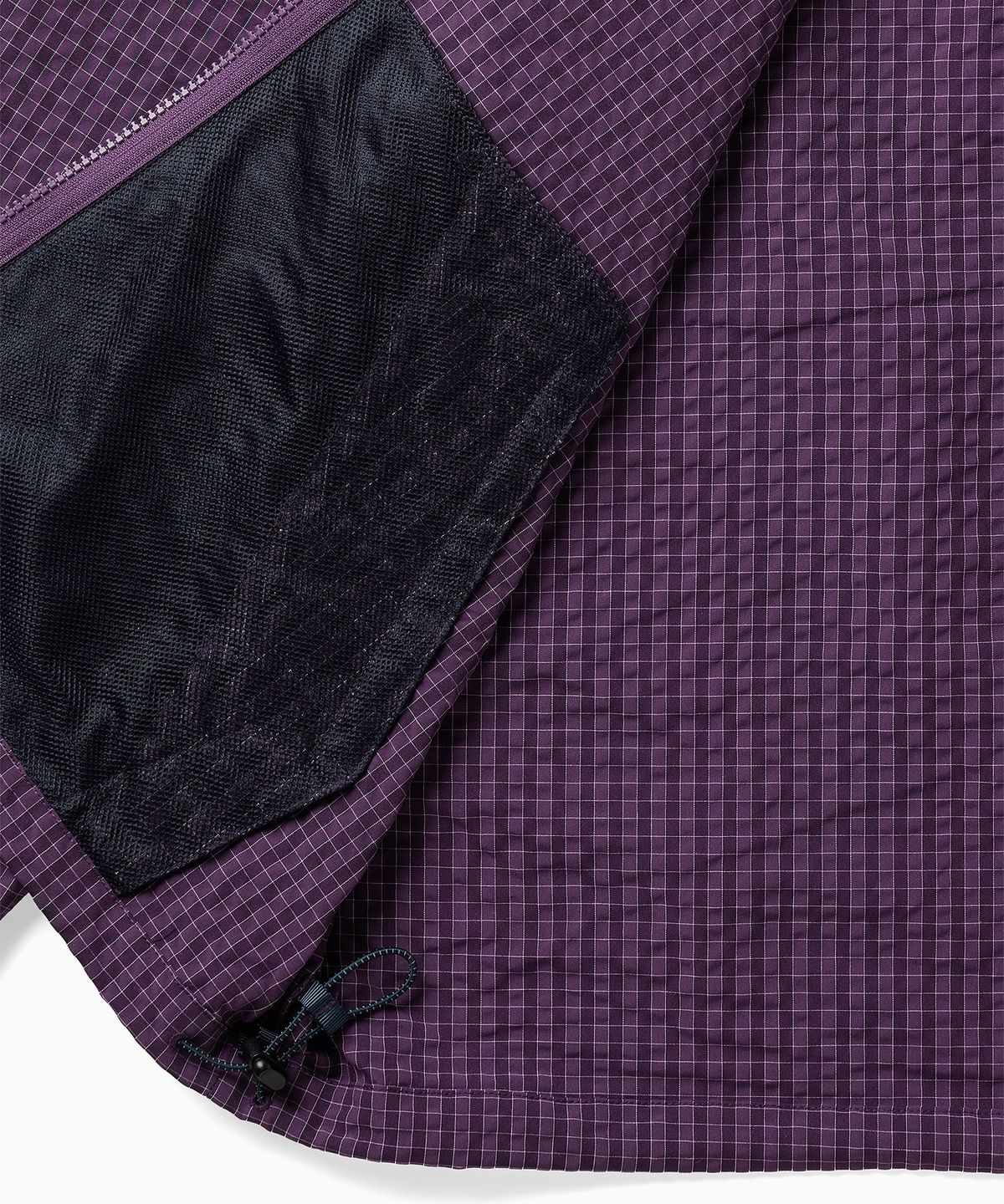 디키즈(DICKIES) 그리드 체크 라이트 윈드브레이커 Purple