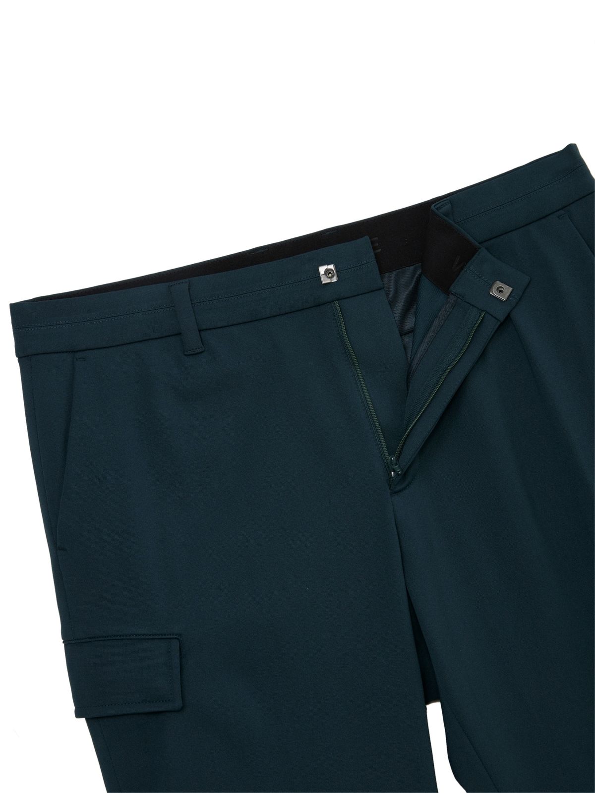 와이드앵글(WIDEANGLE) CO 아웃포켓 카고 조거 팬츠 M_Dark Green