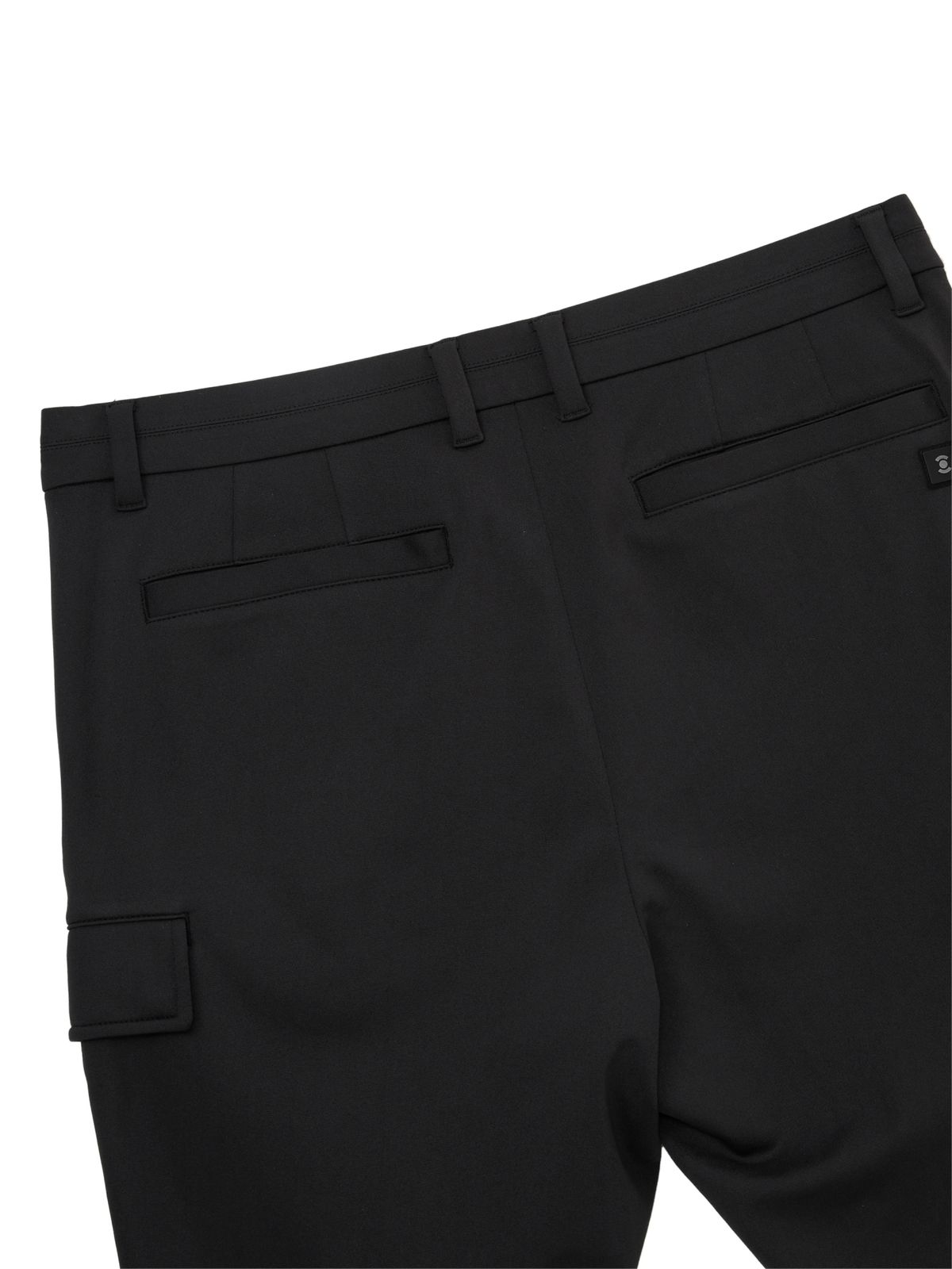 와이드앵글(WIDEANGLE) CO 아웃포켓 카고 조거 팬츠 M_Black