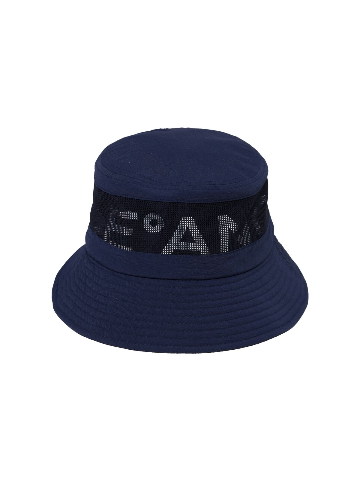와이드앵글(WIDEANGLE) TO 매쉬 믹스 로고 햇_Navy
