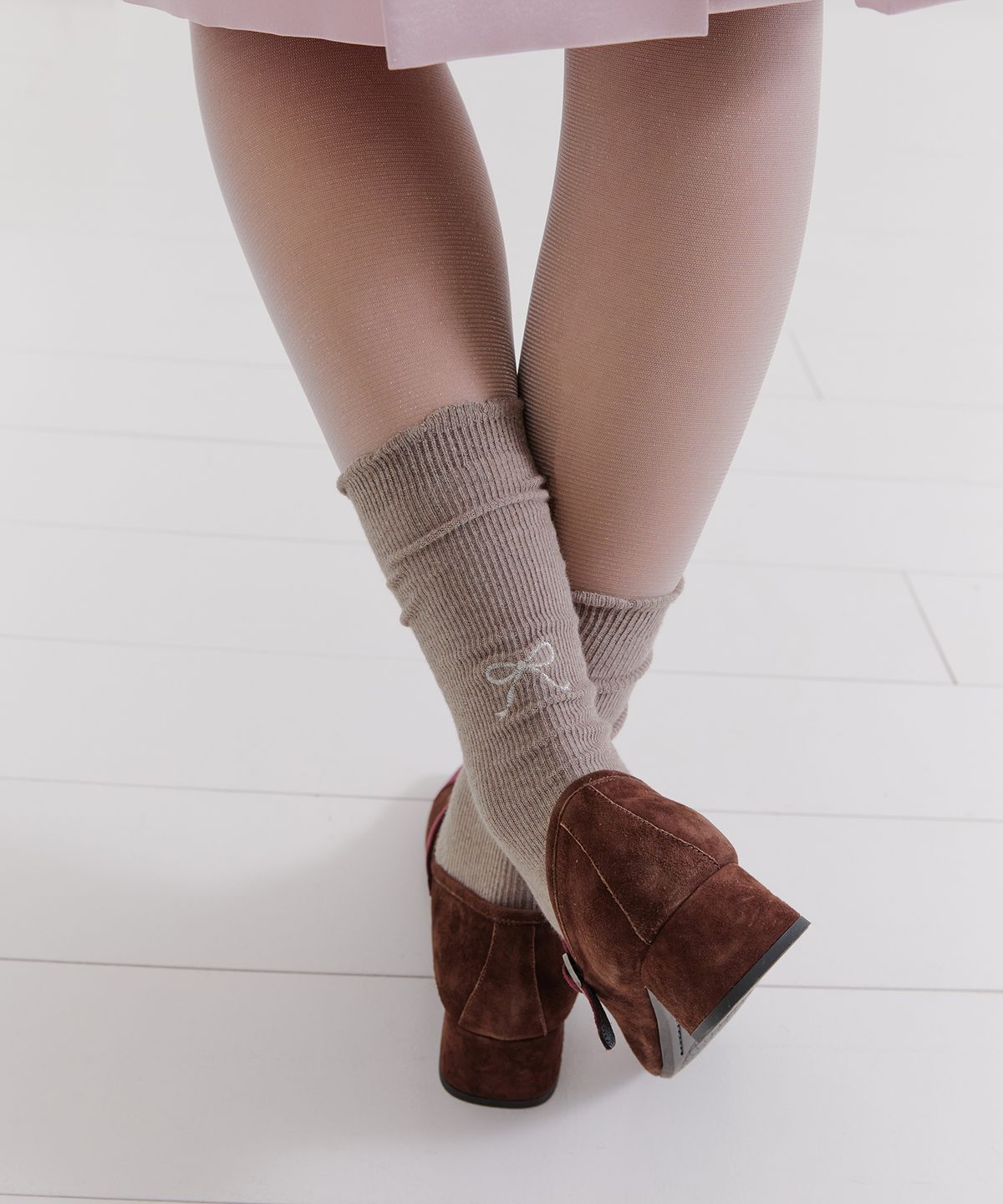 삭스어필(SOCKS APPEAL) RIBBON GIRL 2pack SET