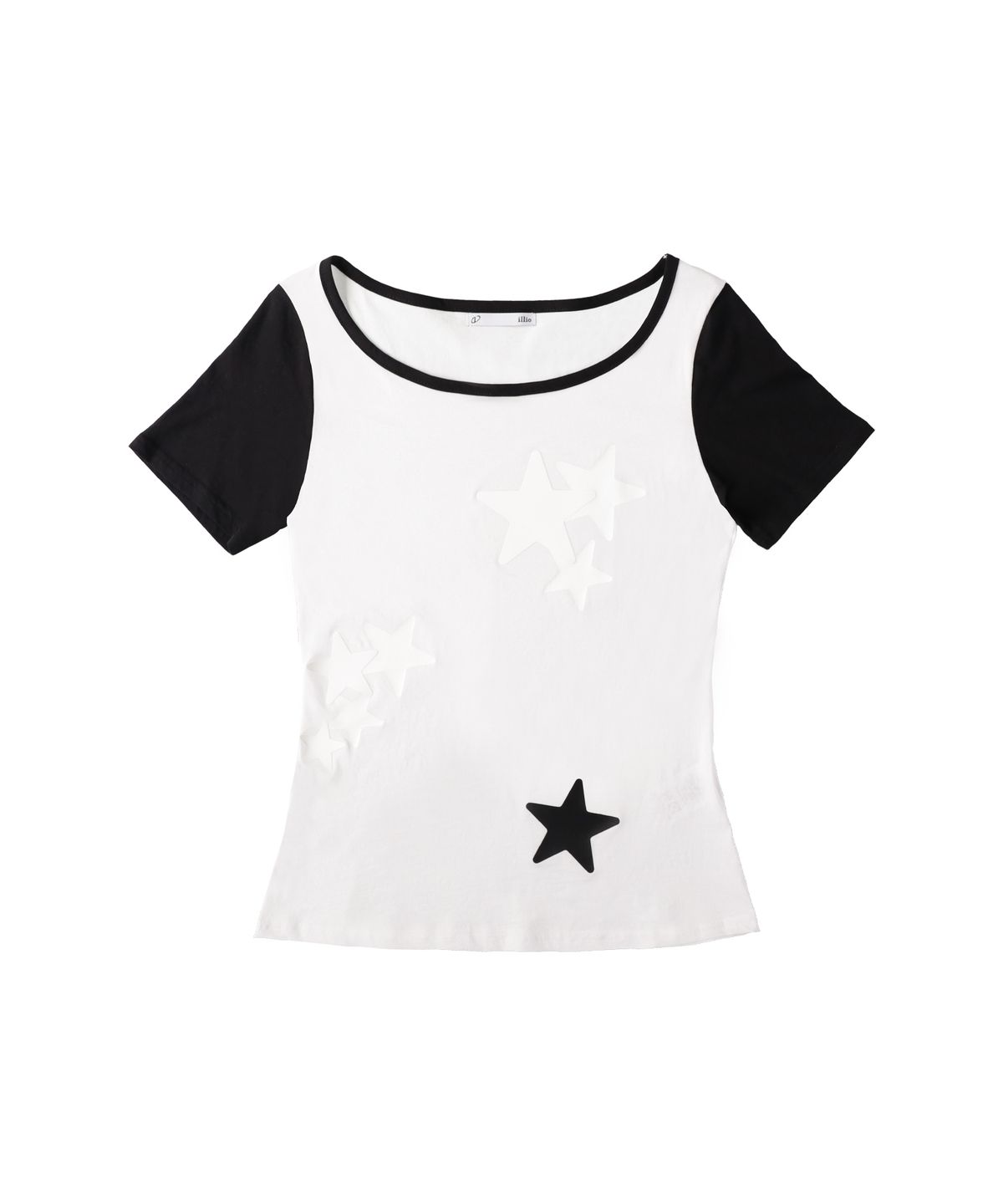 일리오(ILLIO) White star ringer top
