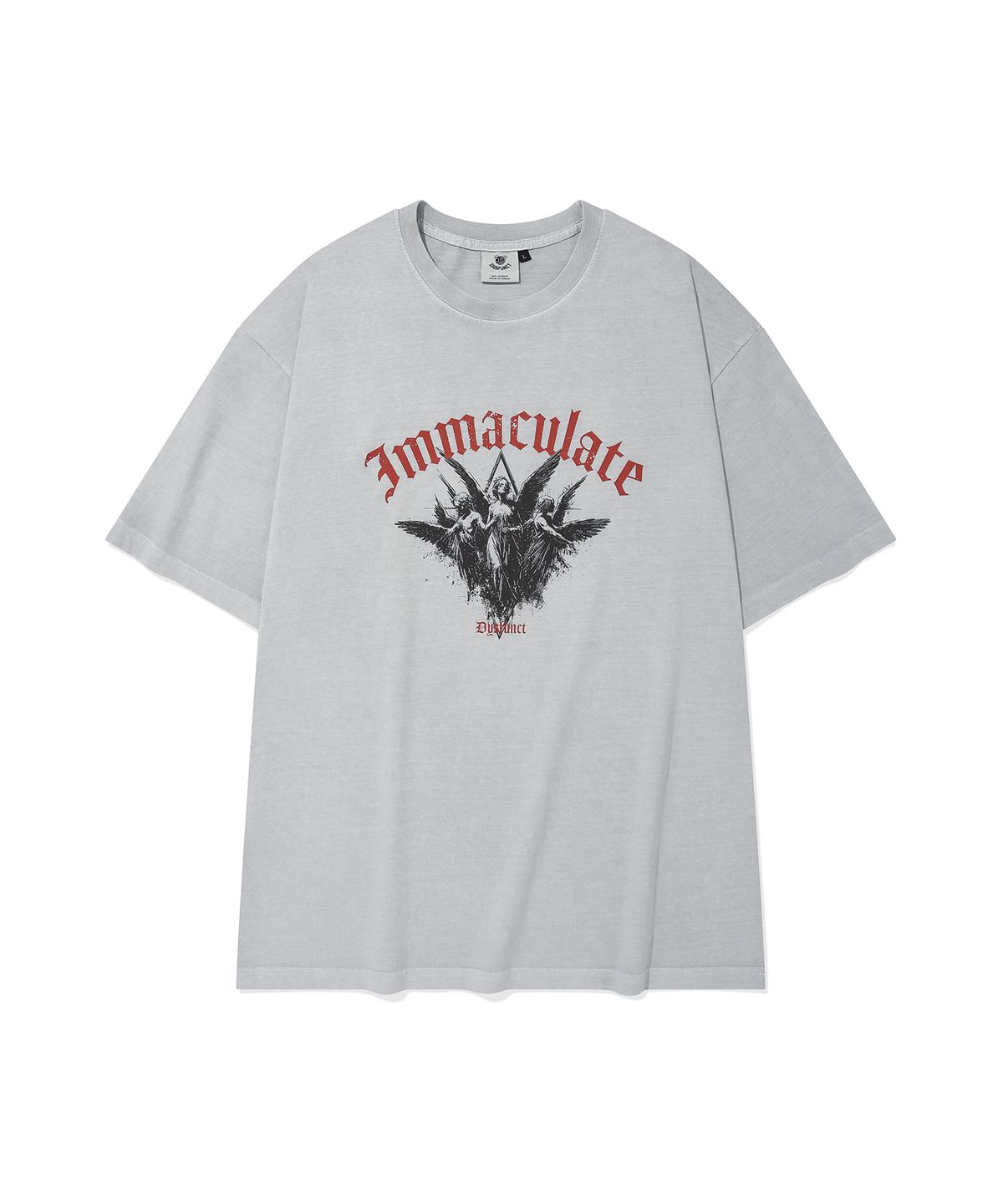 디스펑트(DYSFUNCT) IMMACULATE PIGMENT T-SHIRT(GRAY)