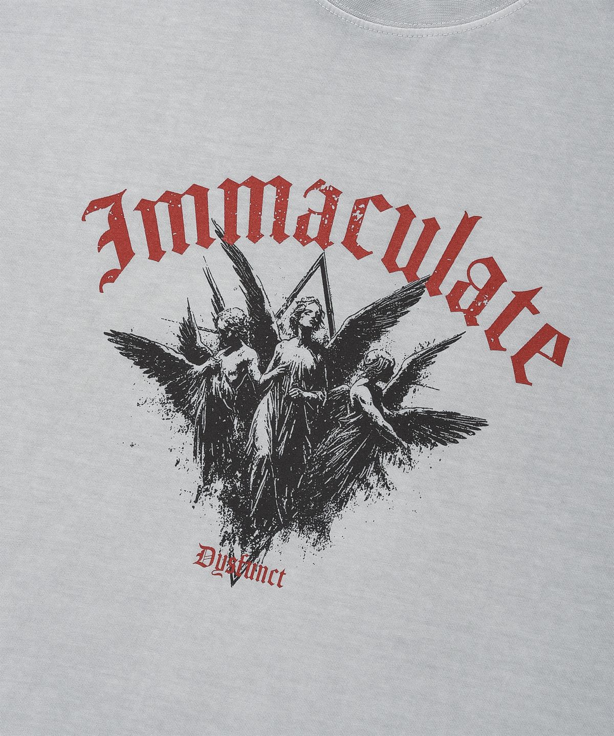 디스펑트(DYSFUNCT) IMMACULATE PIGMENT T-SHIRT(GRAY)