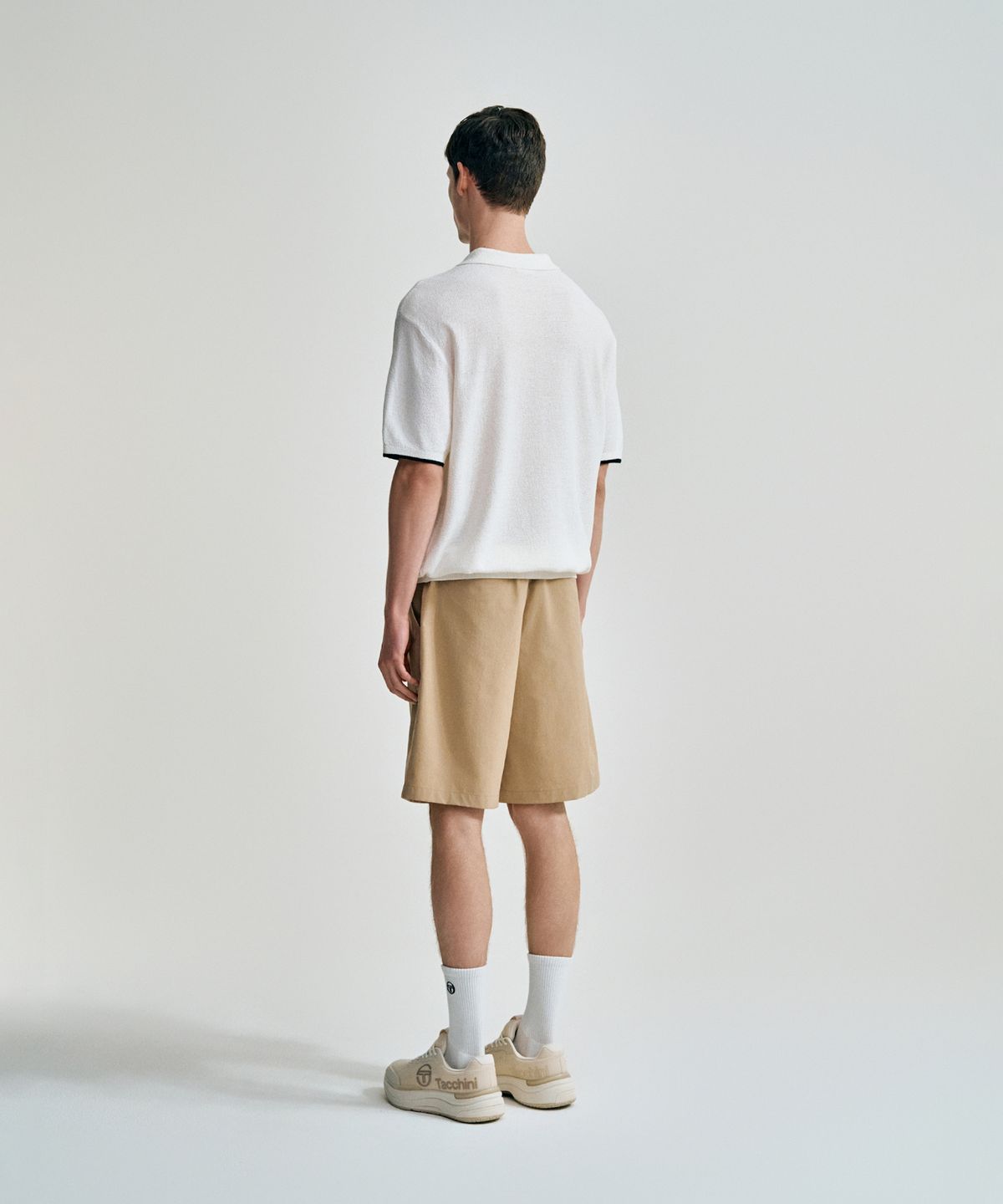 세르지오 타키니(SERGIO TACCHINI) M 타키니 모던 폴로 스웨터 (White)
