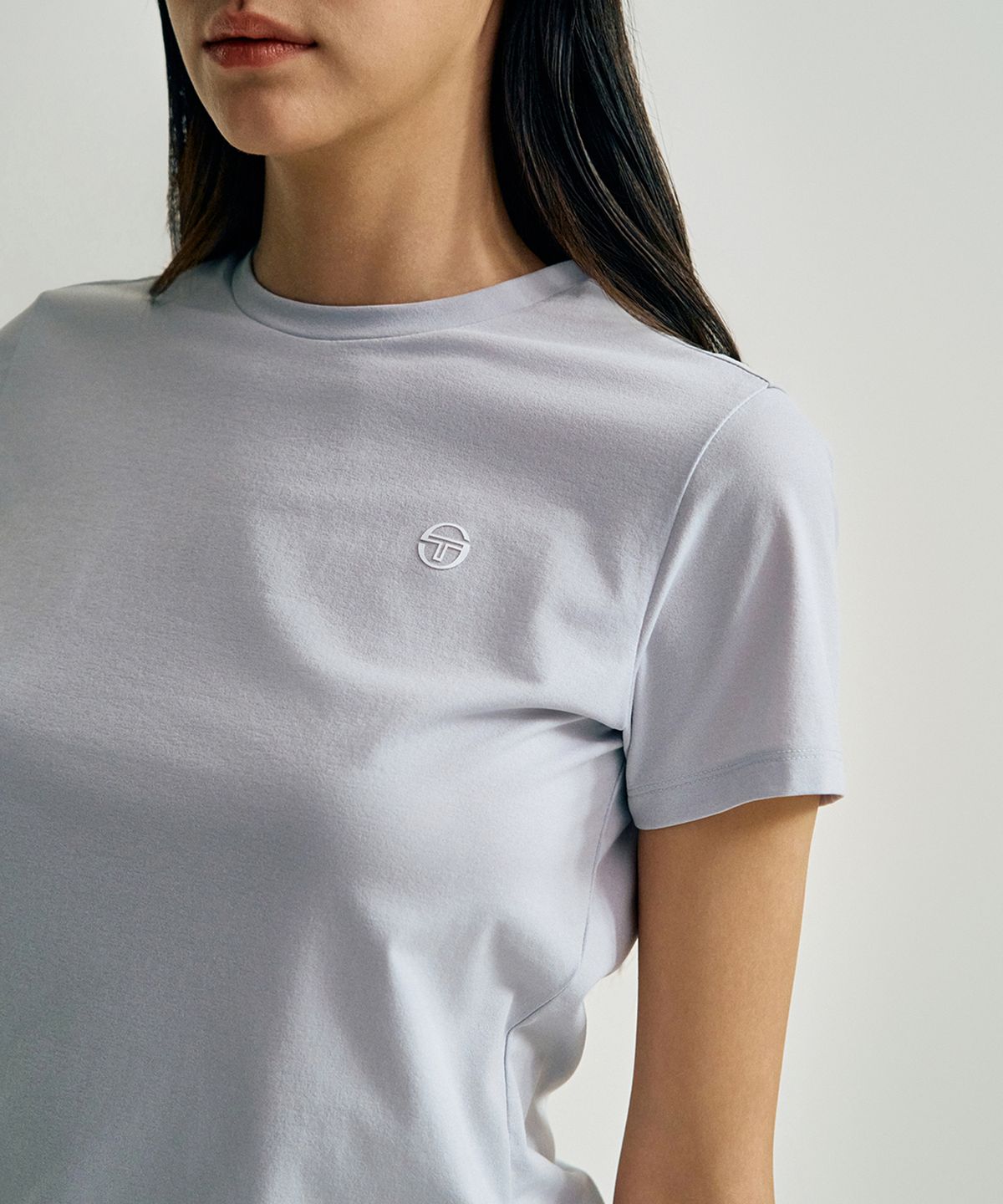세르지오 타키니(SERGIO TACCHINI) W 쿨매치 반팔 티셔츠 (L.Grey)