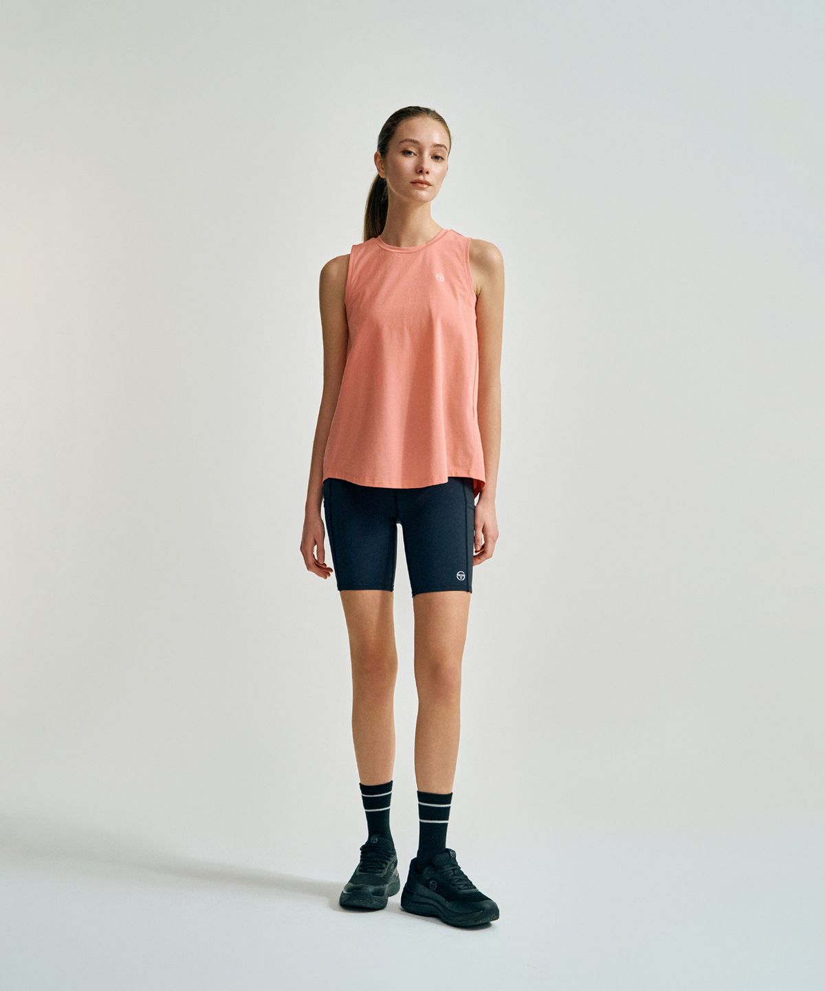 세르지오 타키니(SERGIO TACCHINI) W 쿨매치 슬릿 슬리브리스 (Coral)