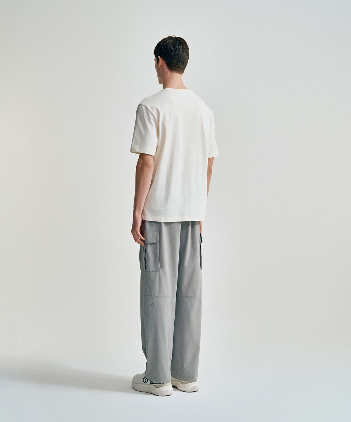 세르지오 타키니(SERGIO TACCHINI) U 우븐 릴렉스&조거 2-WAY 팬츠 (Grey)