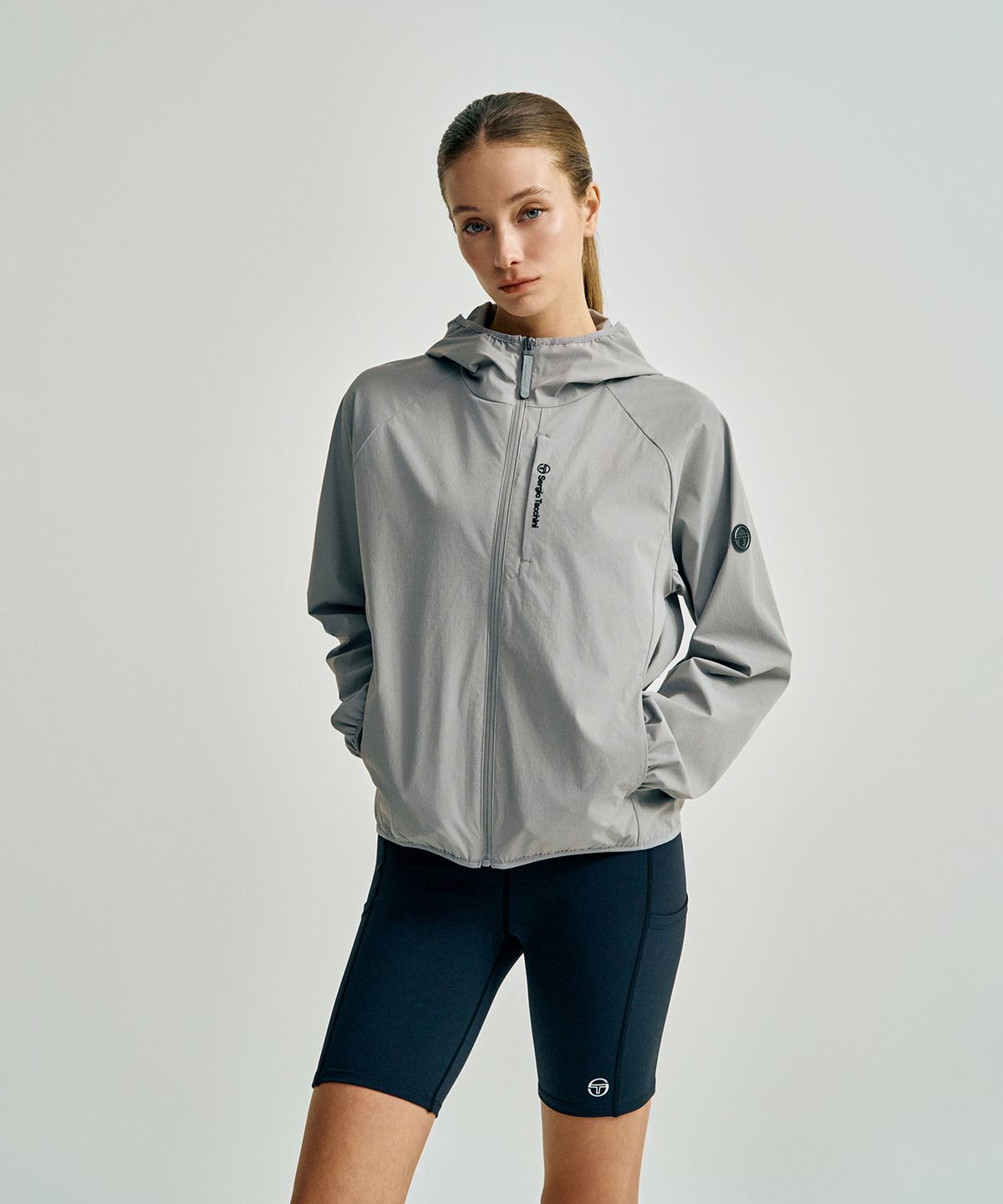 세르지오 타키니(SERGIO TACCHINI) U 홑겹 우븐 자켓