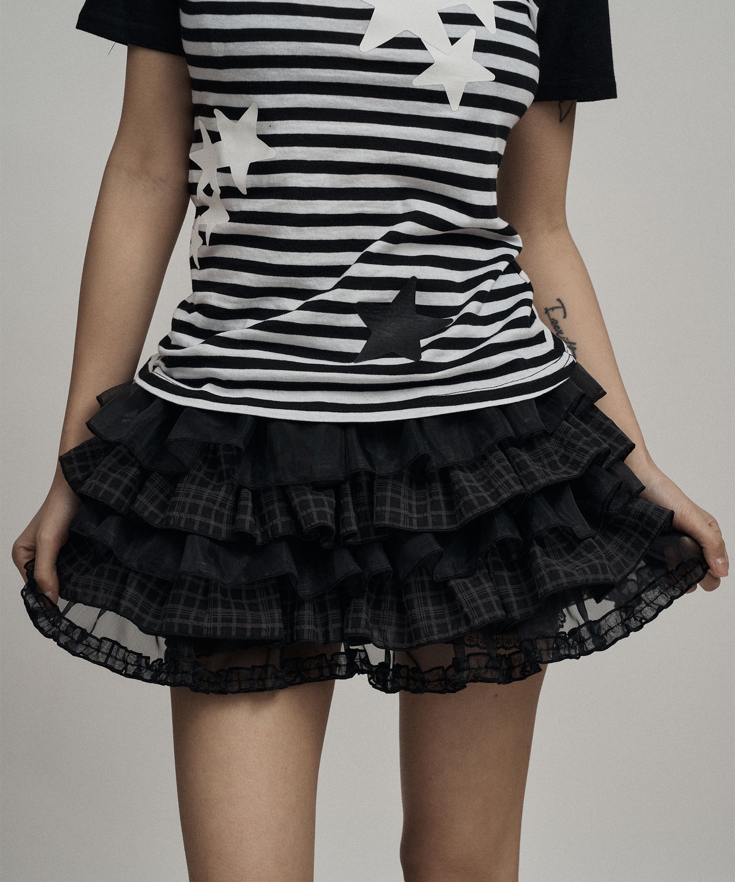 ILLIO ♥ Check tutu shorts MUSINSA | ILLIO Check tutu shorts