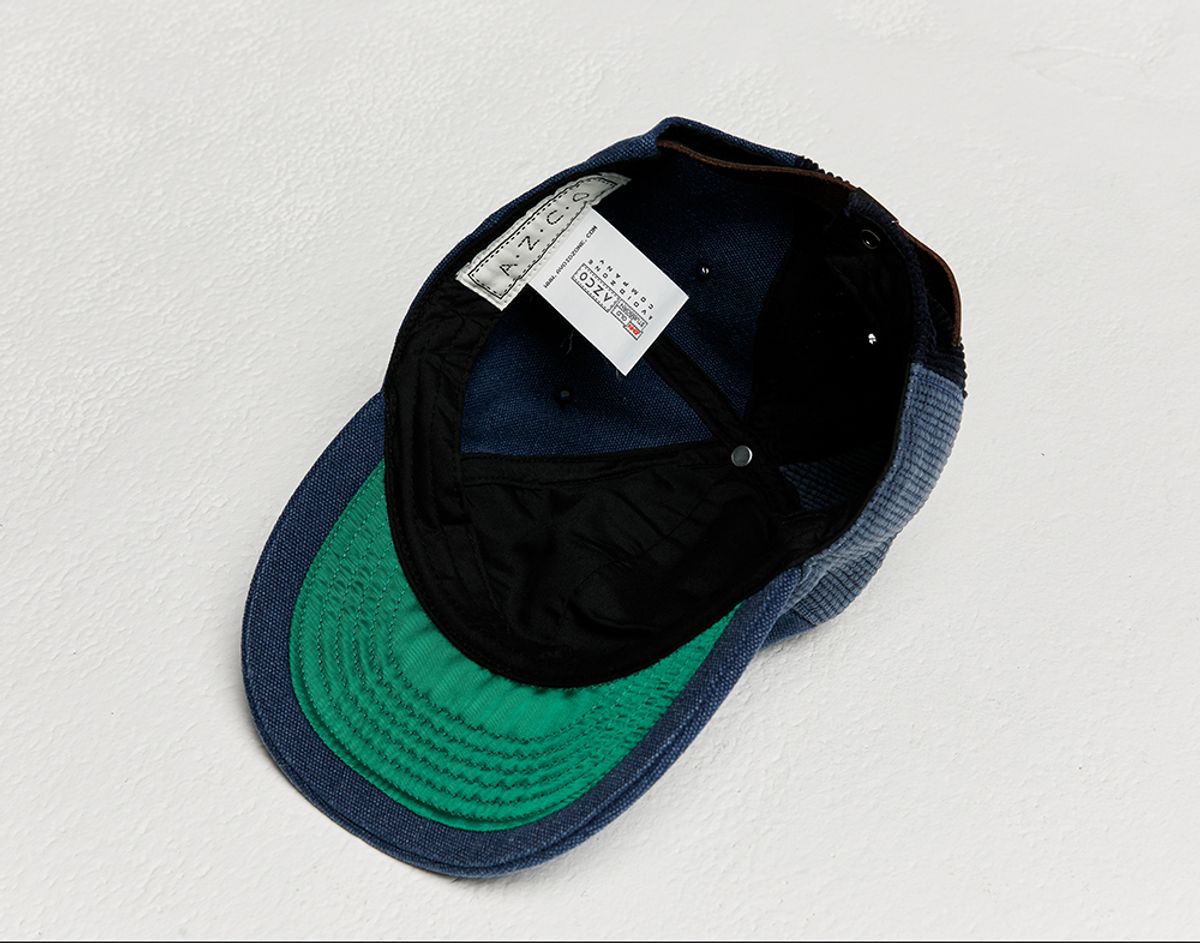 아즈코(AZCO) 피그먼트 올 워시드 AP 캡 (NAVY)