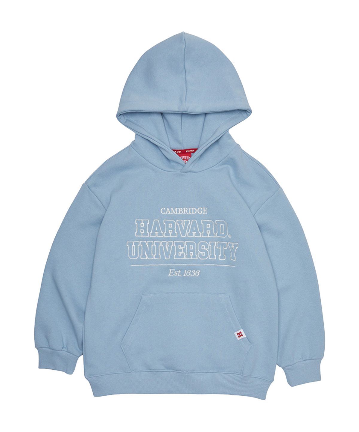 하버드 키즈(HARVARD KIDS) 하버드 시그니처 로고 후드티셔츠 B5S019