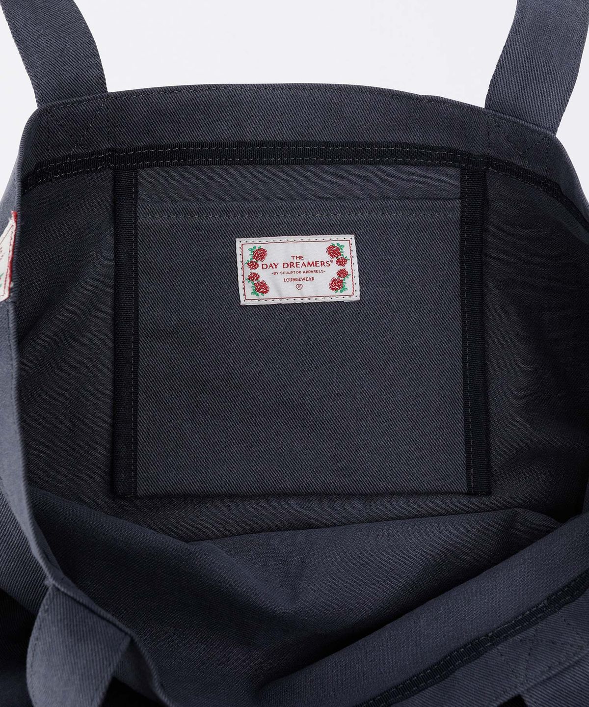 스컬프터(SCULPTOR) Faith Rhinestone Eco Bag Washed Navy