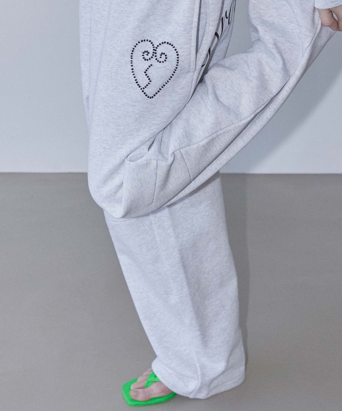 스컬프터(SCULPTOR) My Go To Sweatpants White Melange