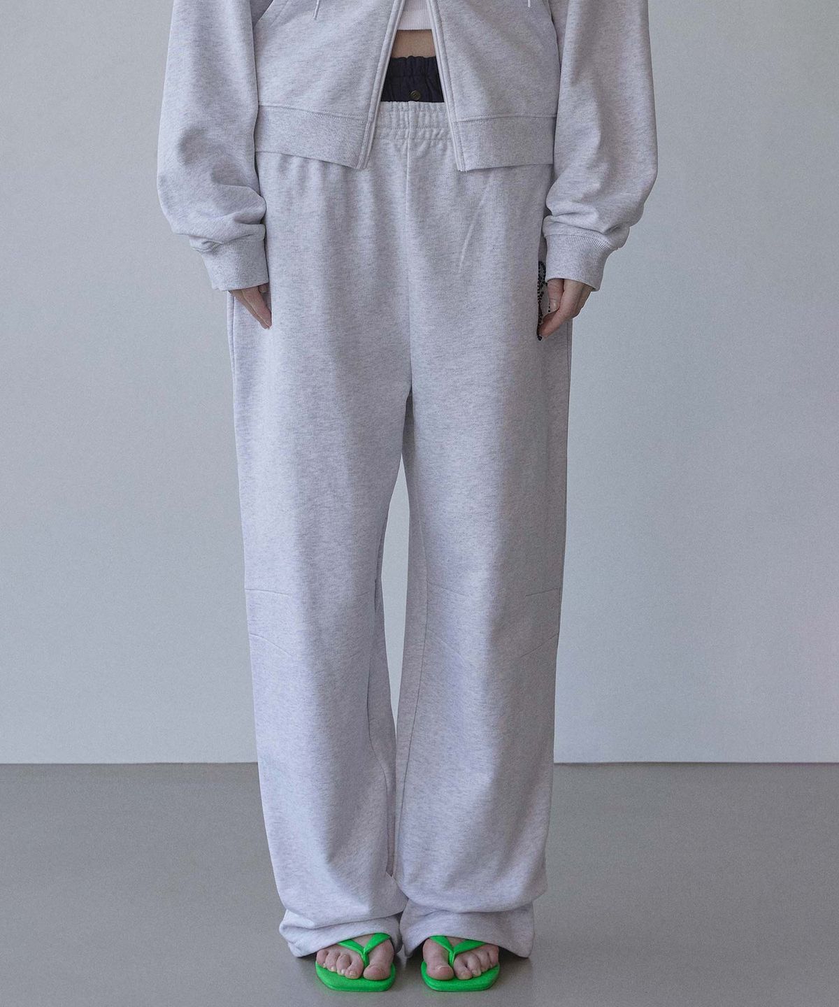 스컬프터(SCULPTOR) My Go To Sweatpants White Melange