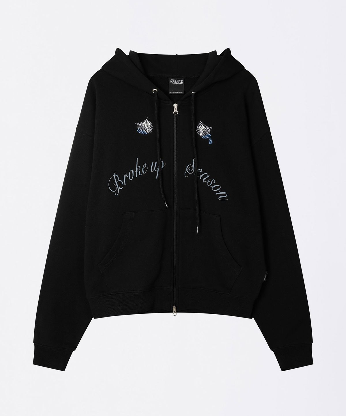 스컬프터(SCULPTOR) My Go To Hoodie Zip-Up Black