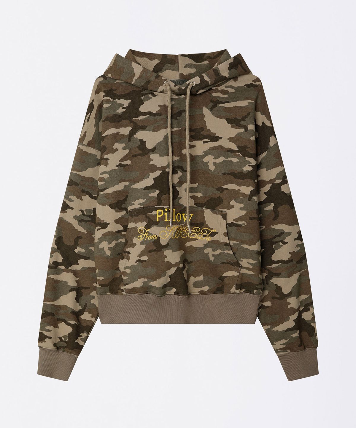 스컬프터(SCULPTOR) Sweets Belly Camo Hoodie Khaki