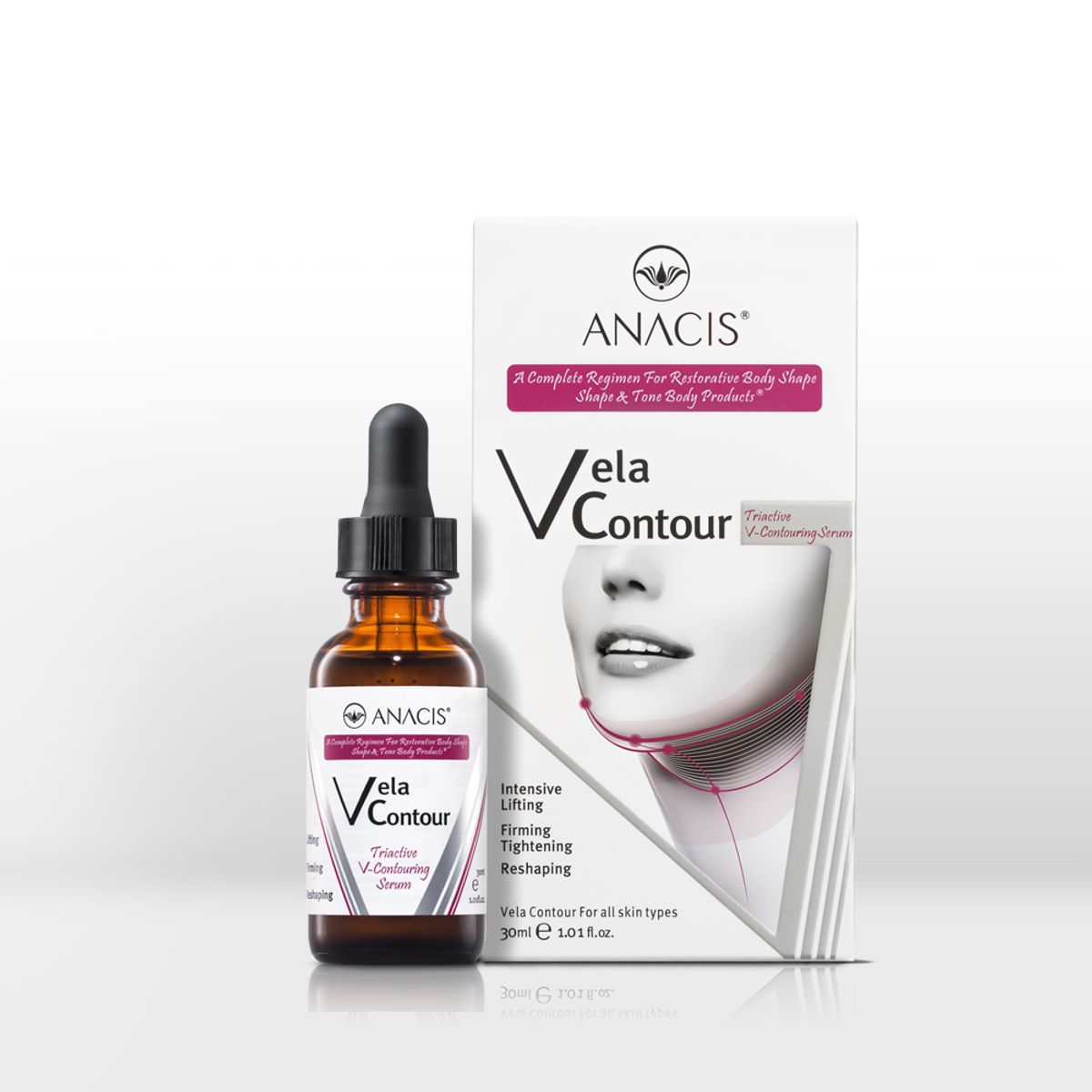벨라컨투어(VELACONTOUR) 목주름 턱선 심부볼 탄력 리프팅 앰플 30ml 13종임상완료