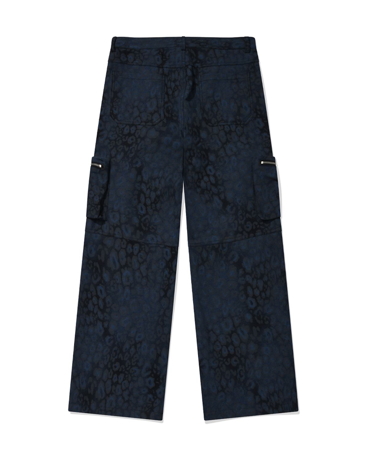 포스333(PHOS333) Moldy Versatile Zipper Pants/Blue