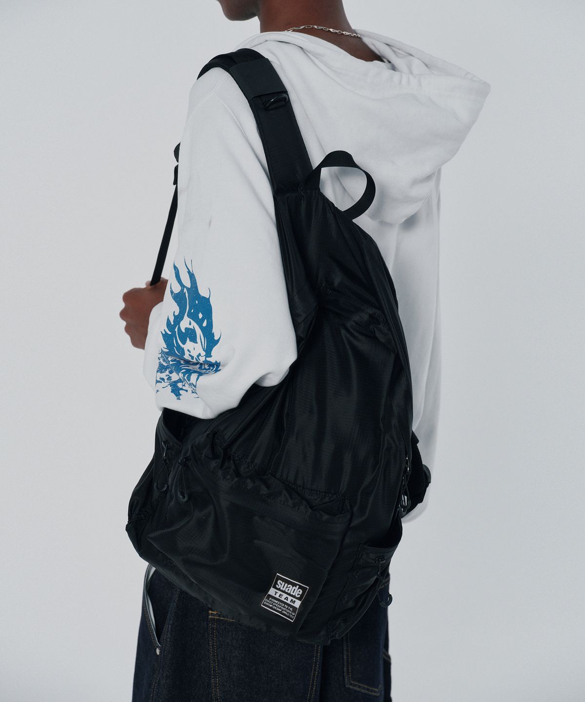 스웨이드(SUADE) RIPSTOP DAYPACK [BLACK]