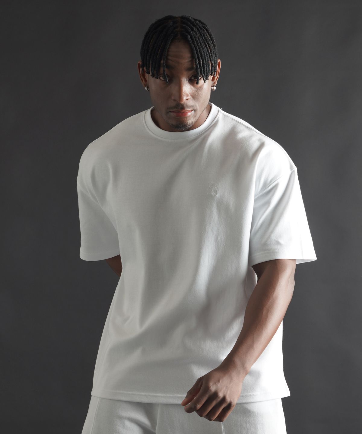 페르메논(PHERMENON) [2PACK] 에센셜 오버핏 숏 슬리브 (3COLOR)