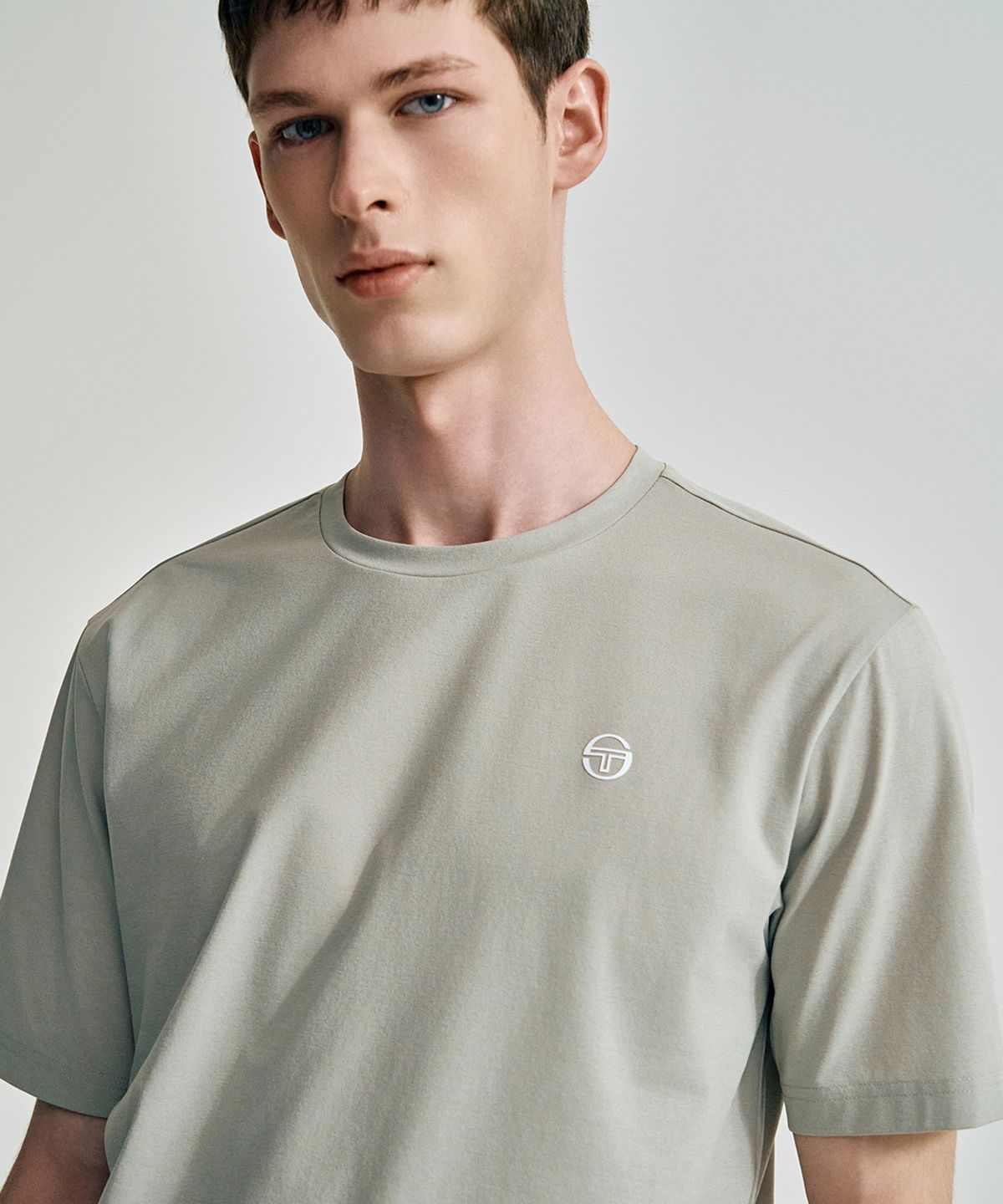 세르지오 타키니(SERGIO TACCHINI) M 쿨매치 반팔 티셔츠 (L.Khaki)