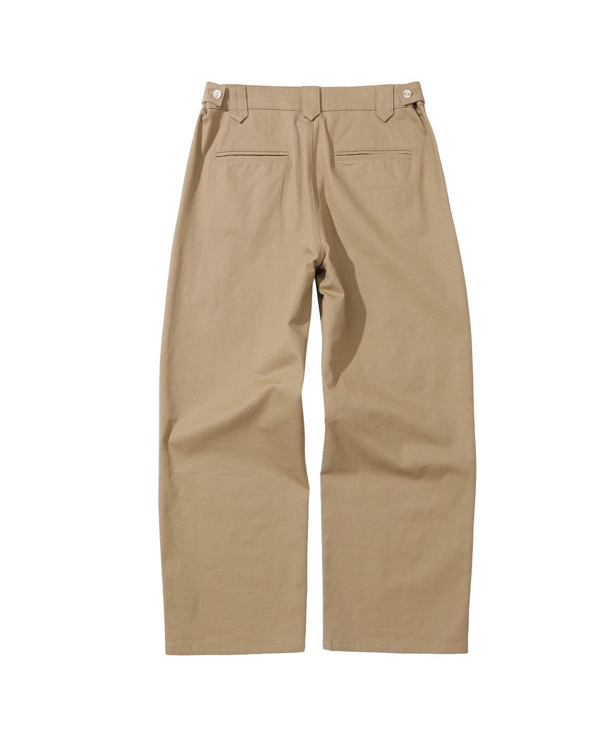 세컨모놀로그(SECONDMONO) Semi Wide Twill Cotton Chino Pants [CAMEL]_SEPT051CAMEL